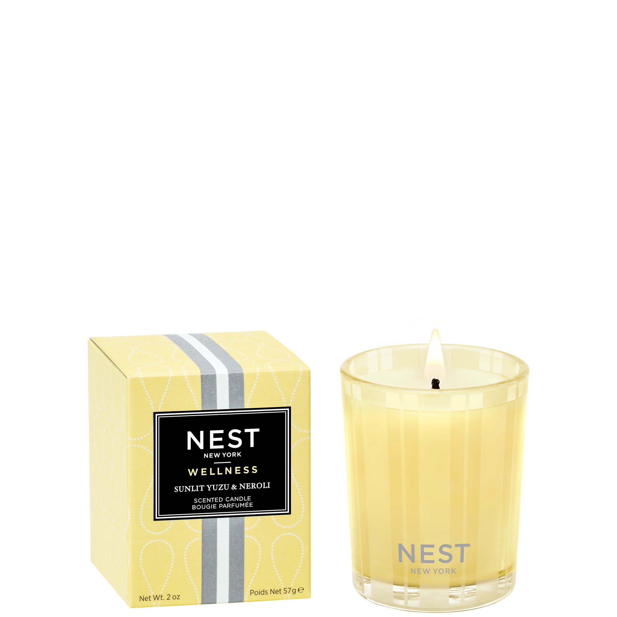 cult NEST New York Sunlit Yuzu & Neroli Votive Candle 57g