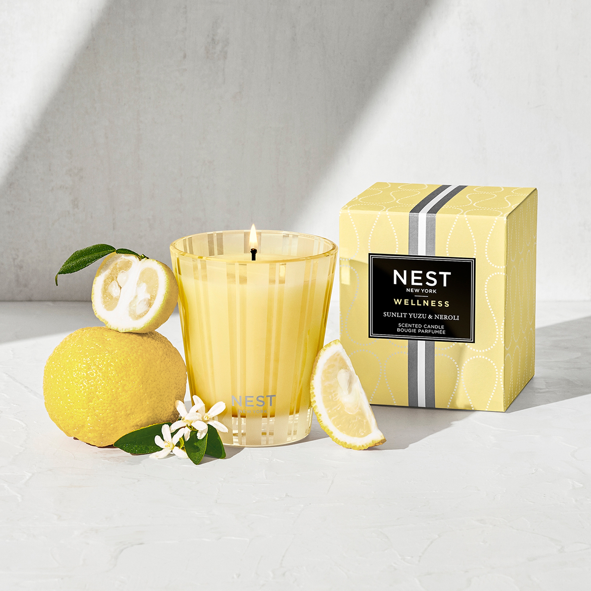 NEST New York Sunlit Yuzu & Neroli Classic Candle 230g | Cult Beauty