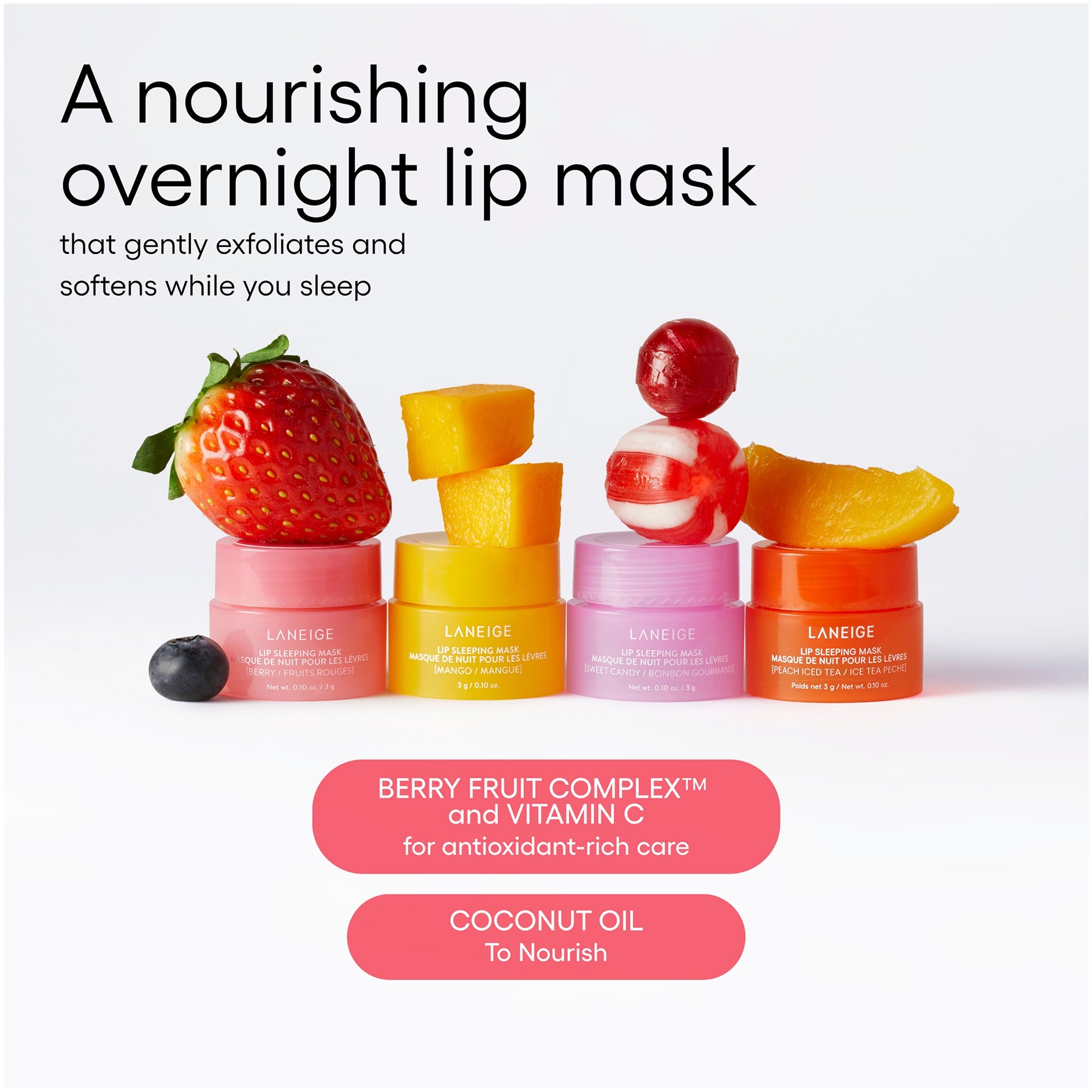 laneige dreamy lip sleeping mask kit with vitamin c LANEIGE Dreamy Lip Kit