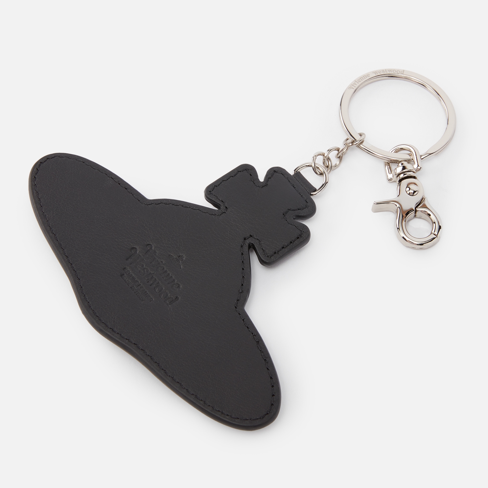 Vivienne Westwood Orb Leather Keyring | Coggles