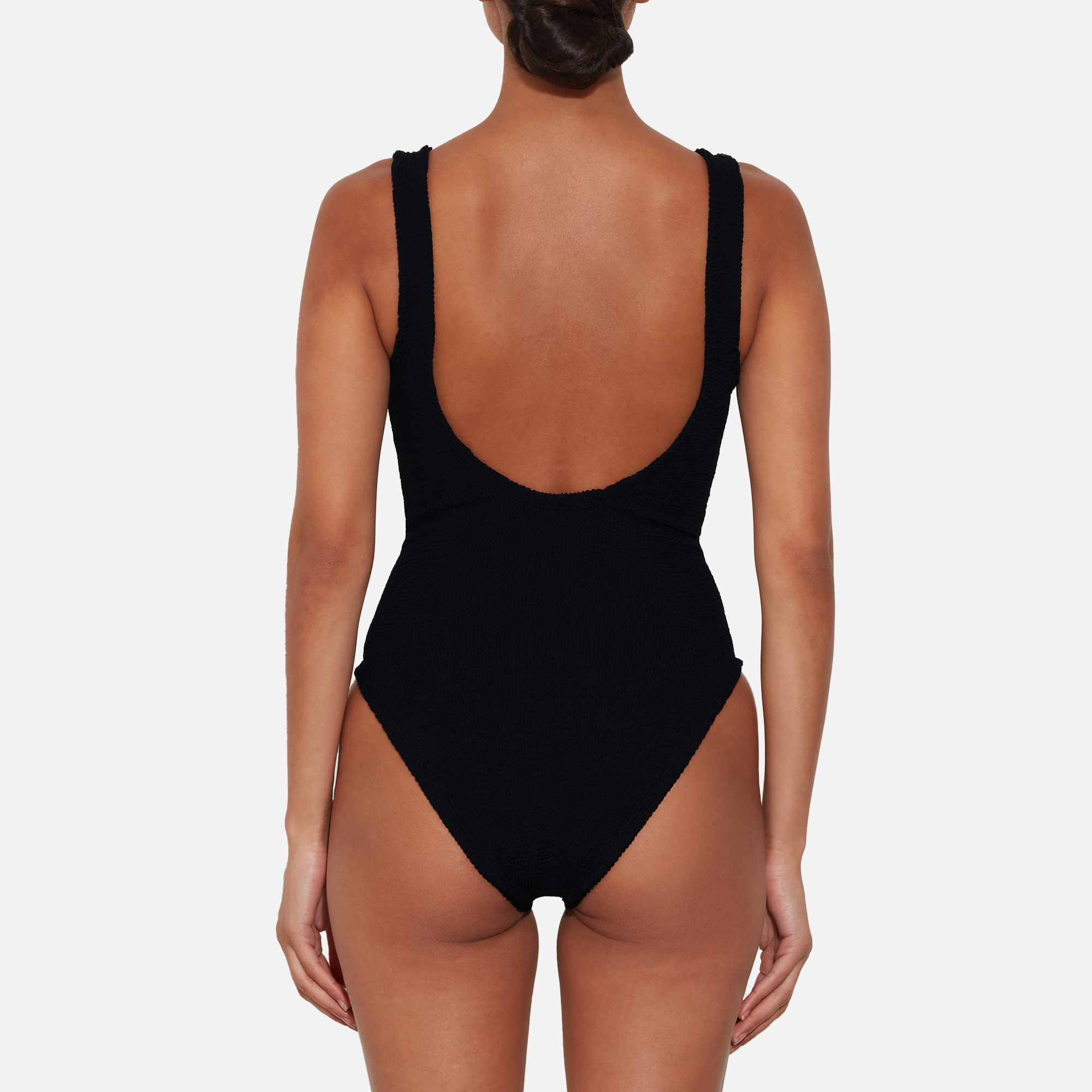 ワンピース水着 Hunza G 'Sadie Swim' one-piece swimsuit (SADIESWIM BLACK) Hunza G Sadie Swim' One-Piece Swimsuit | ShopSimon