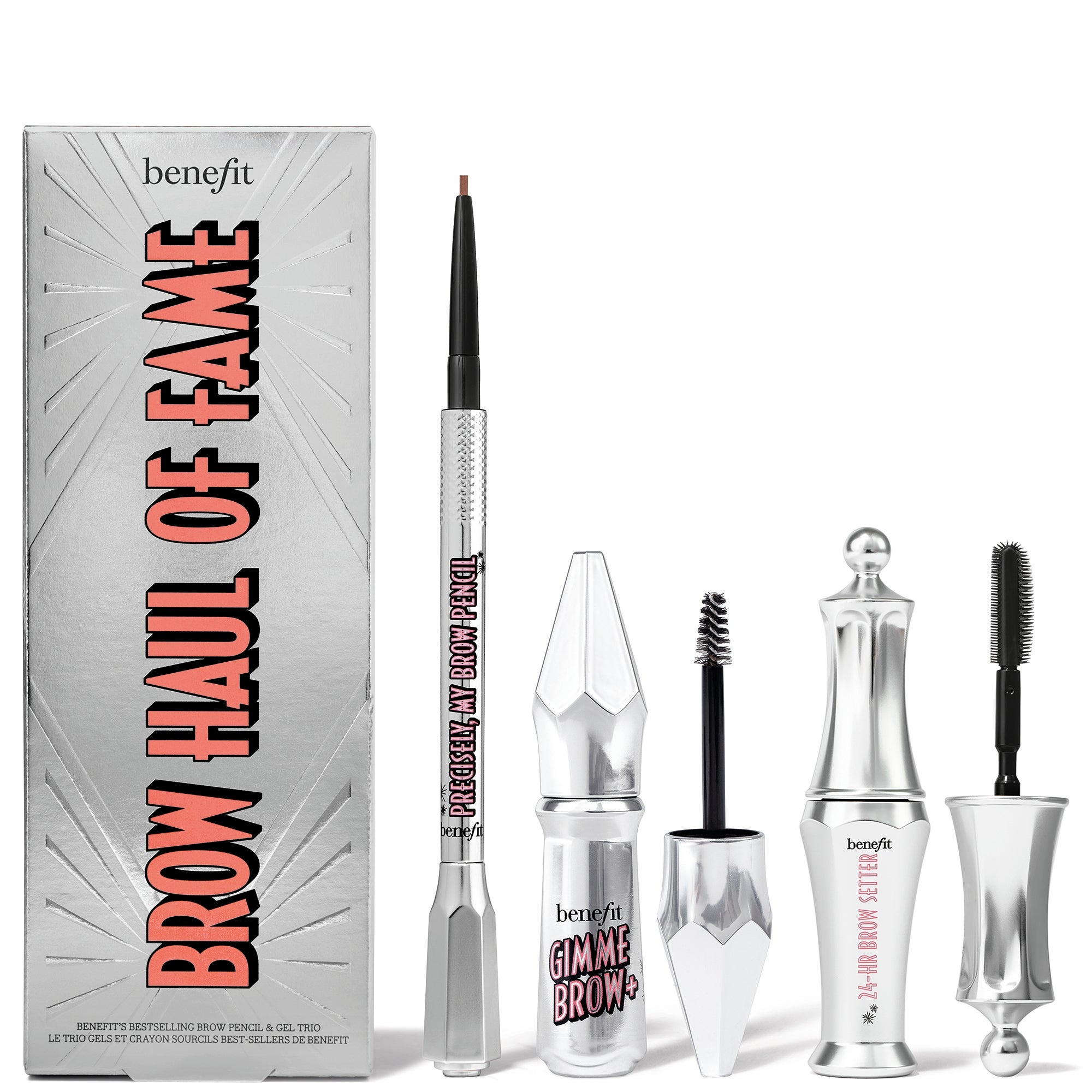 benefit Brow Haul of Fame Brow Basics Kit - Light Brown | Cult Beauty