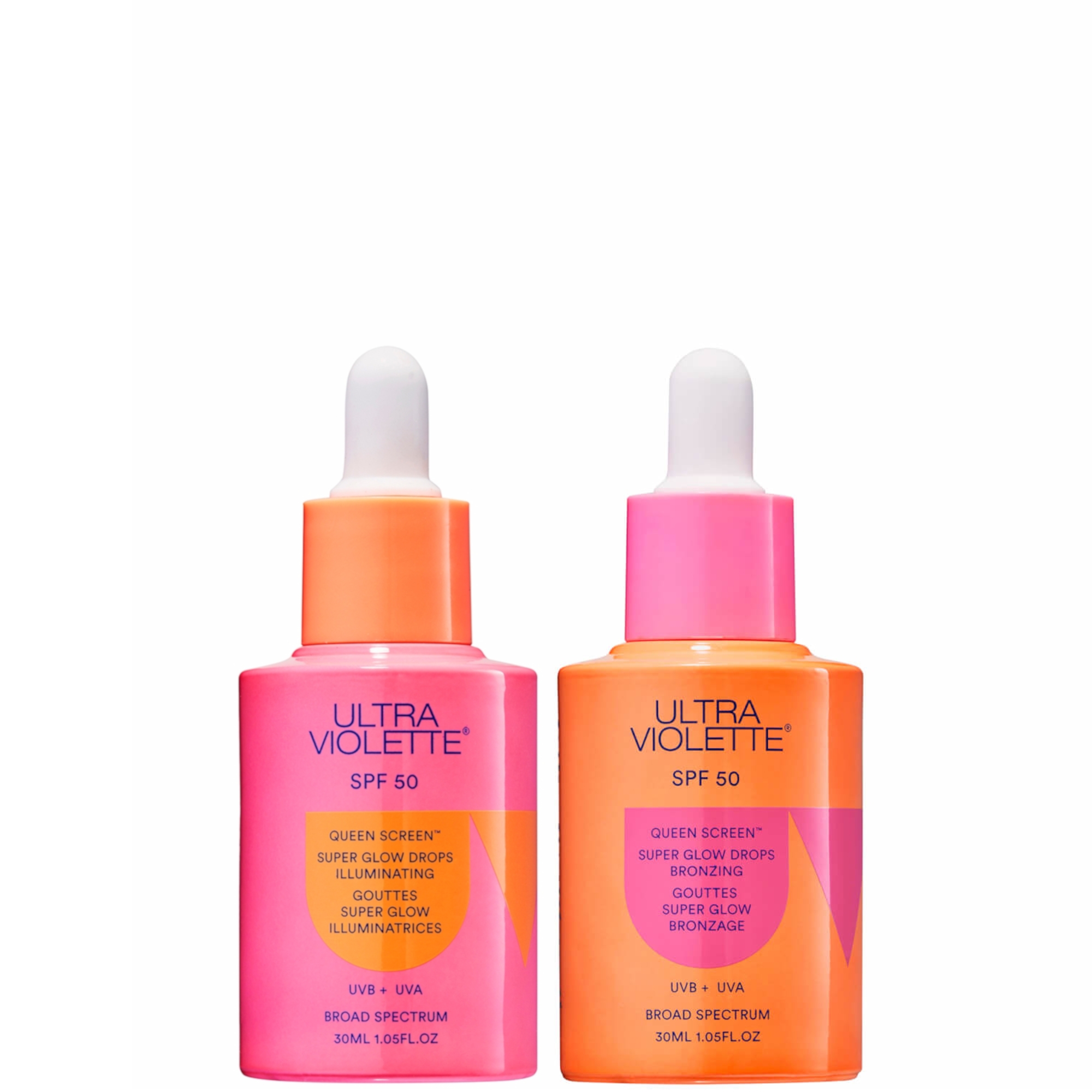 Ultra Violette Queen Screen Glow Drops Duo | CultBeauty