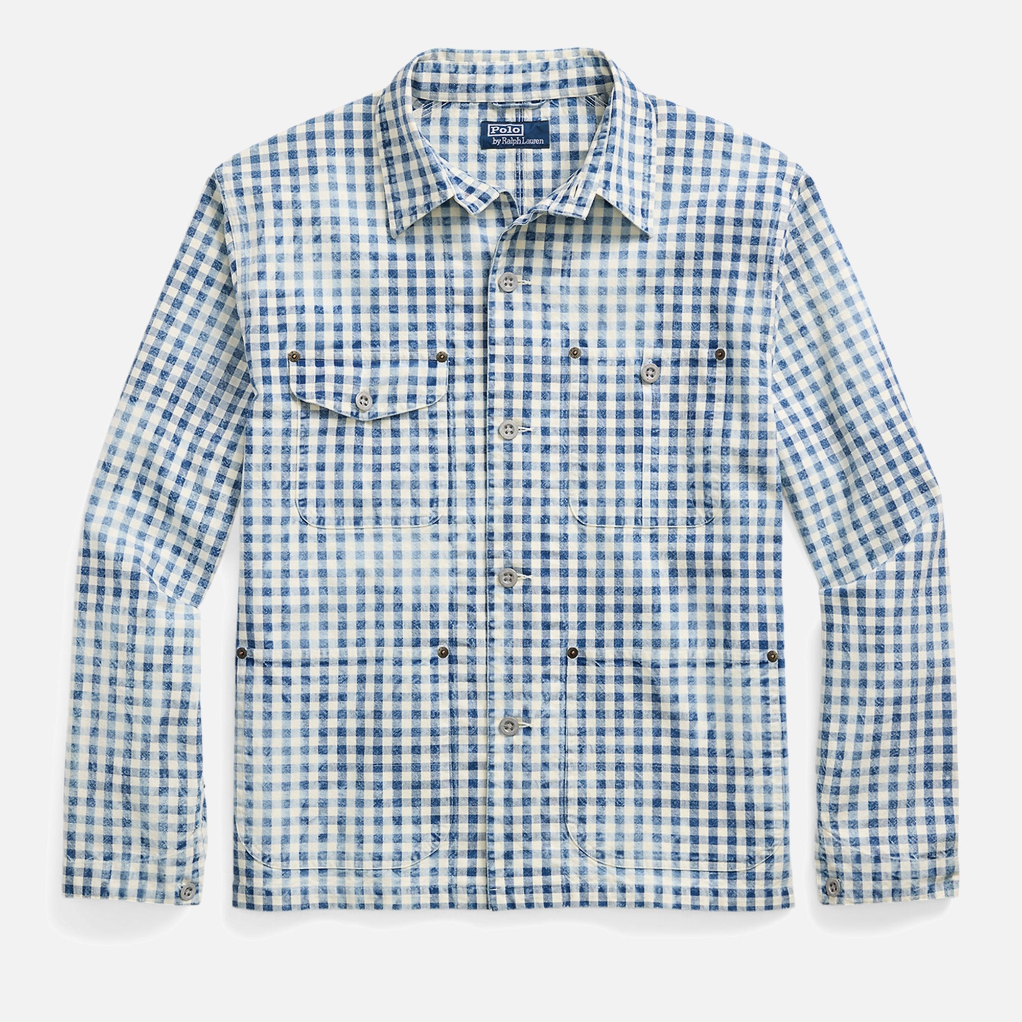 Polo Ralph Lauren Checked Cotton Shirt Jacket - S | Coggles