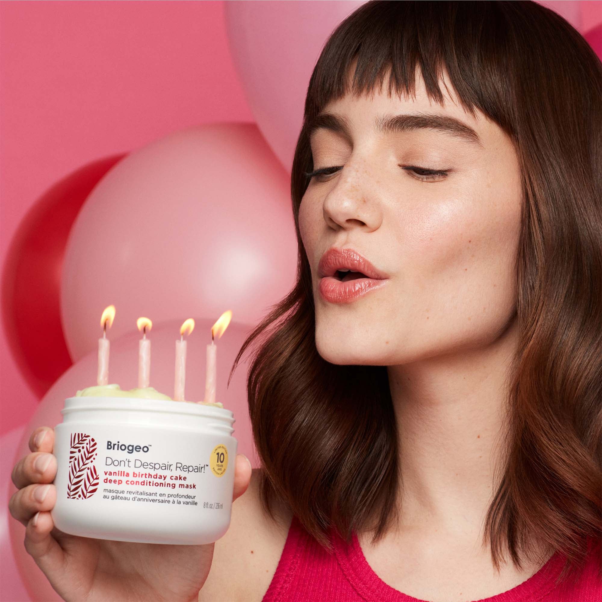 BRIOGEO ブリオジオ 限定版 バニラ バースデーケーキ ヘアマスク Briogeo - Don't Despair, Repair! Vanilla Birthday Cake Deep