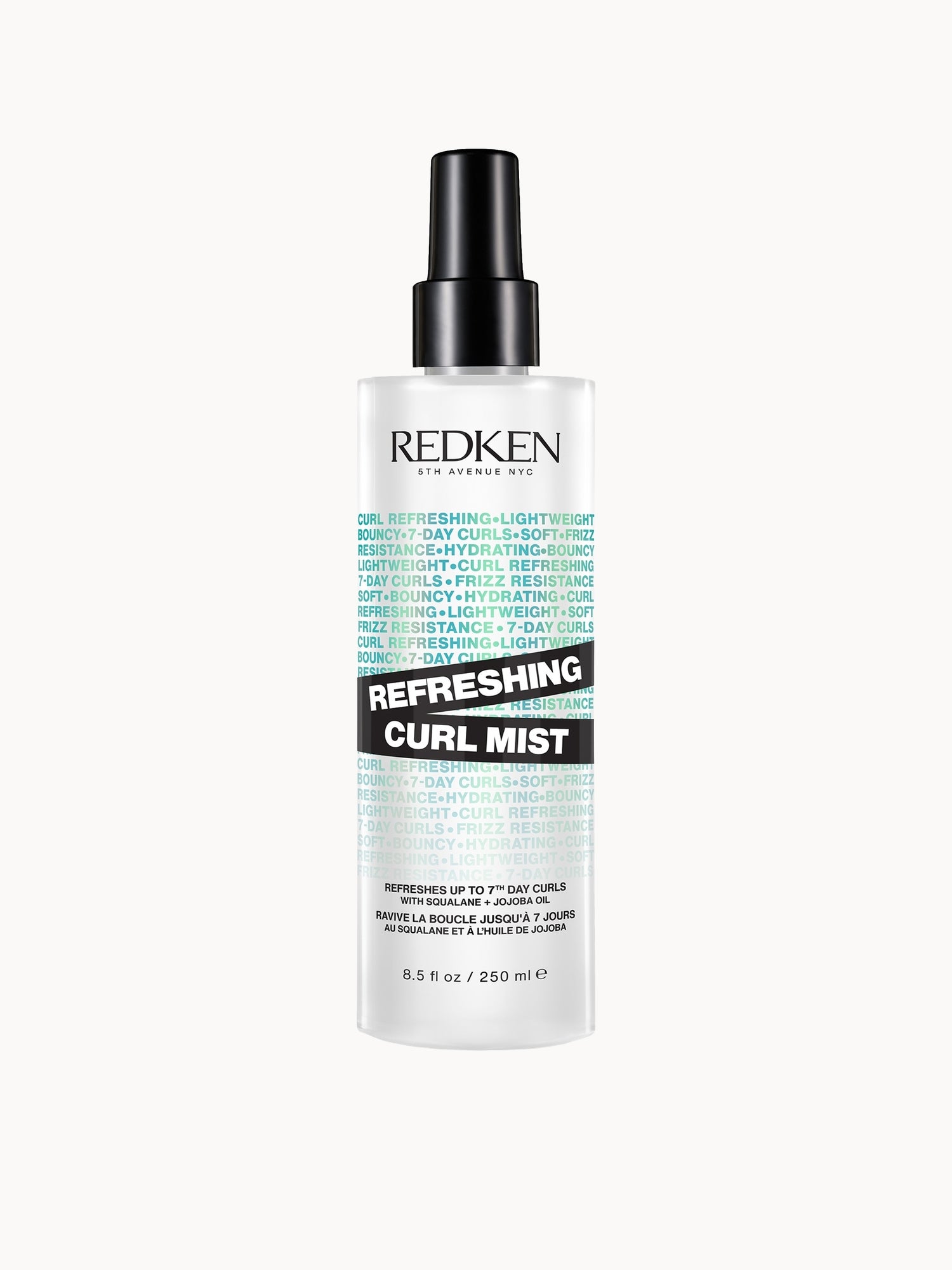 Redken Refreshing Curl Mist, Anti-Frizz Spray for Curly and Coily Hair, Redefines & Adds Shine 250ml