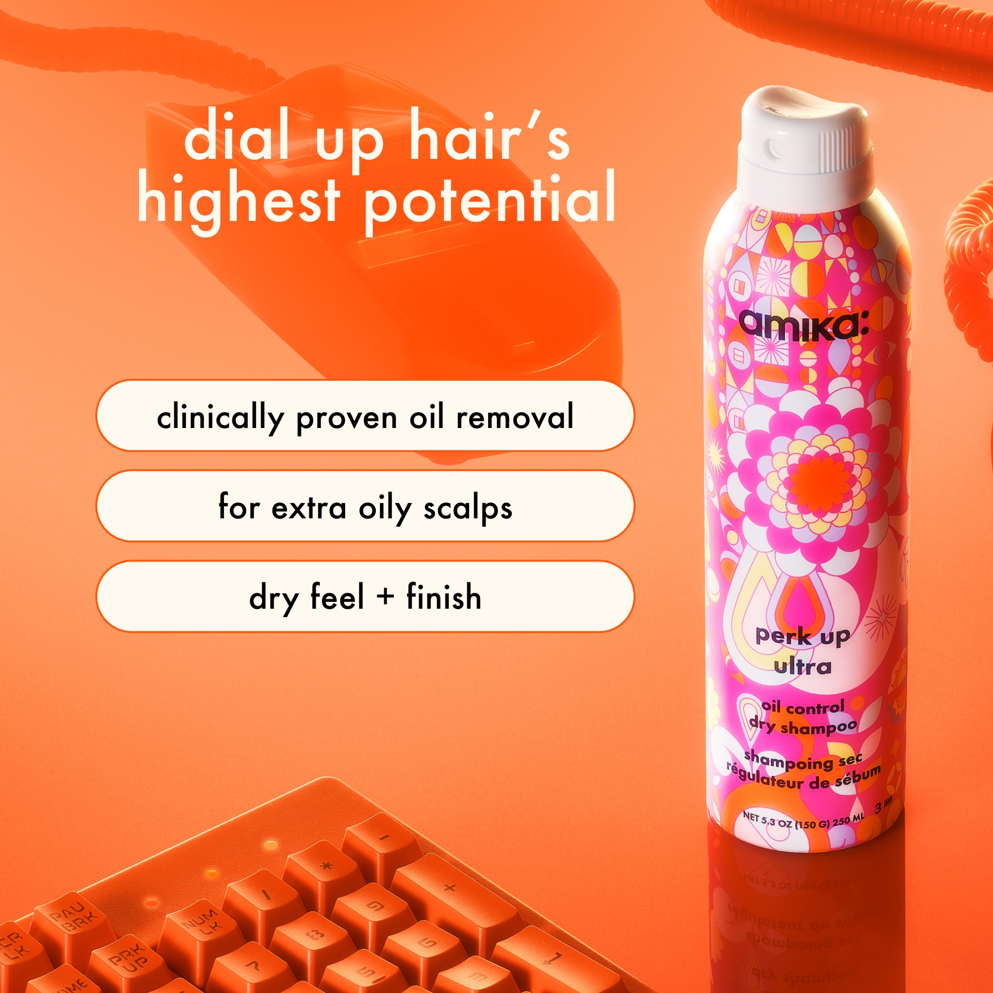 Amika 2024 Perk Up Dry Shampoo 2 pc PERK UP 5.3 oz 150 g