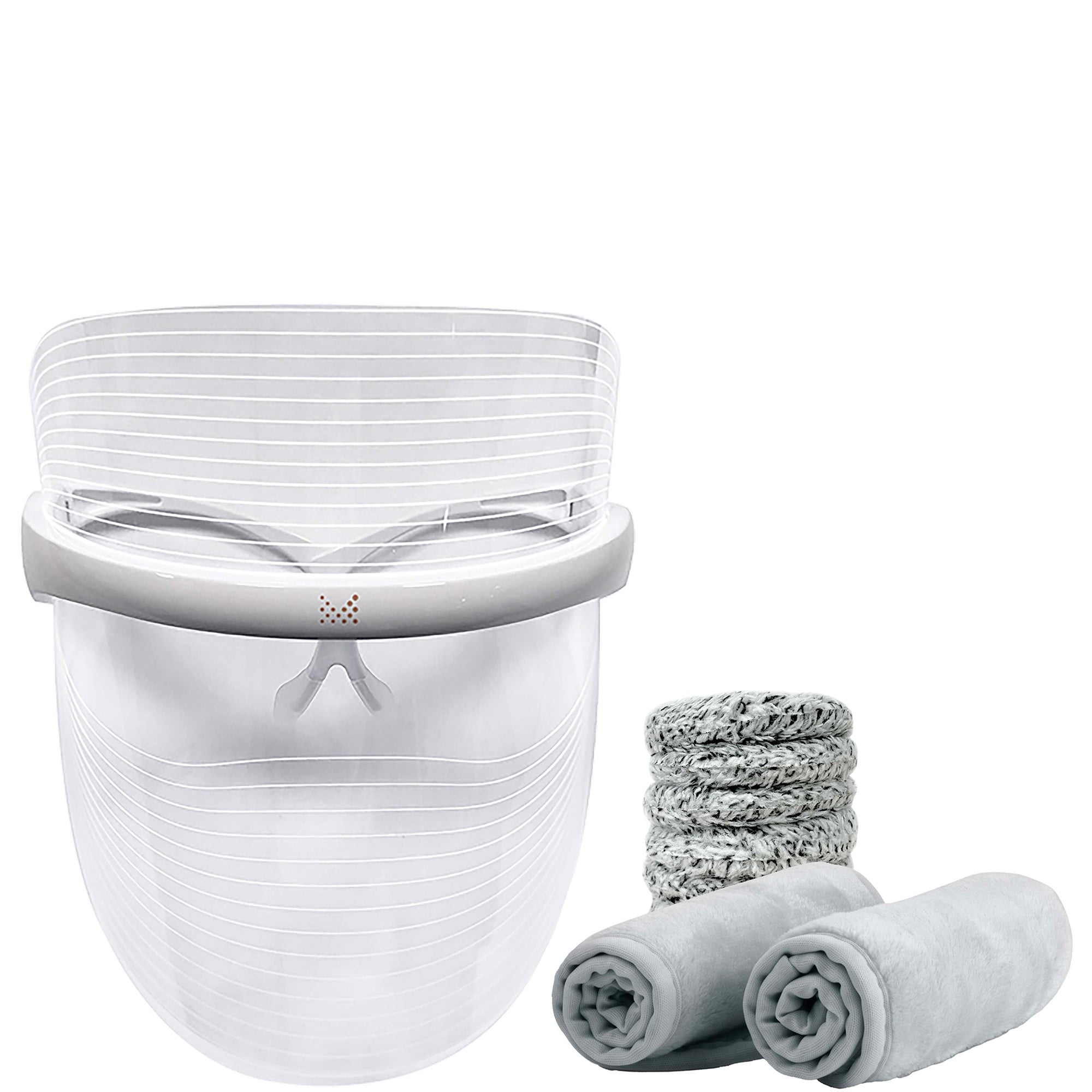 MAGNITONE London GetLit LED Face Mask, WipeOut and Swipes Cloth Bundle ...