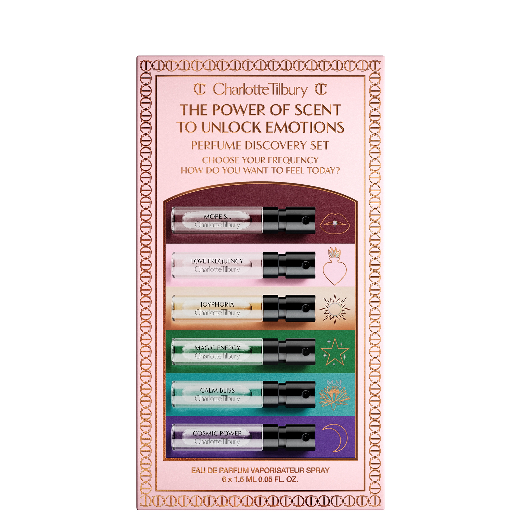 cult Charlotte Tilbury Collection of Emotions  Fragrance Set