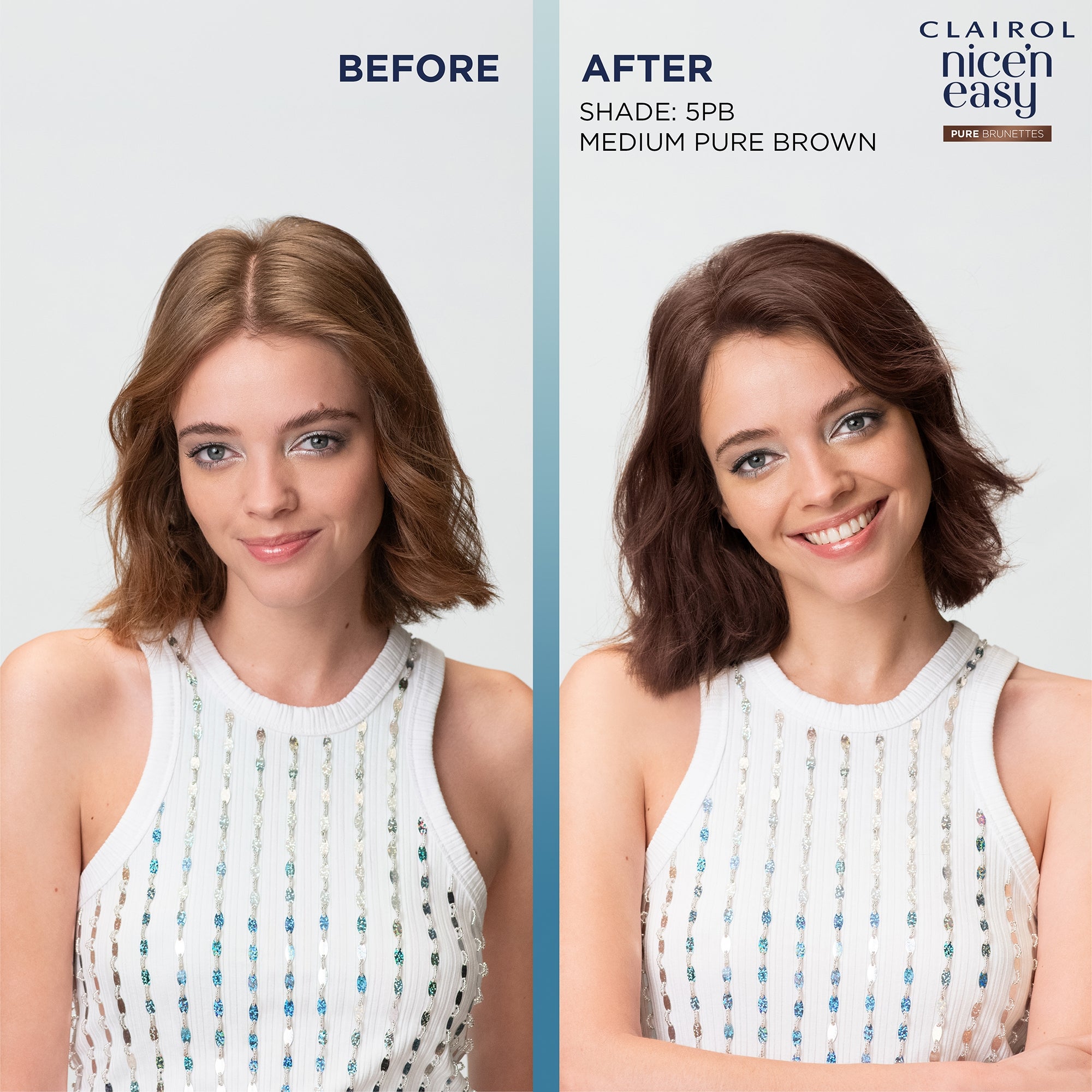 Clairol Nice'n Easy Permanent Hair Dye, Dark Brown, Pack Of 5 (4 Pack Root Touch-Up 2 Pack - View #8