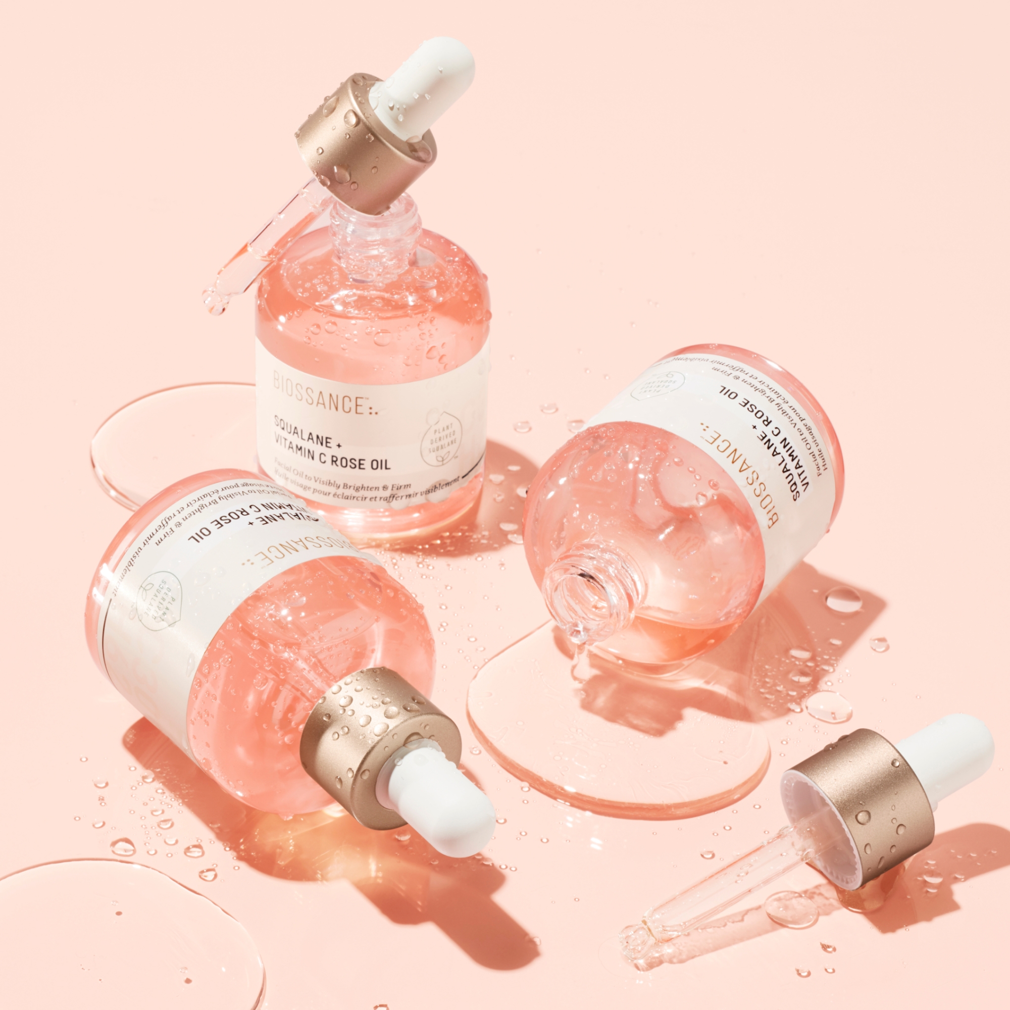 フェイスクリーム Biossance Squalane +Vitamin C Rose cream Squalane + Vitamin C Rose Moisturizer | Biossance