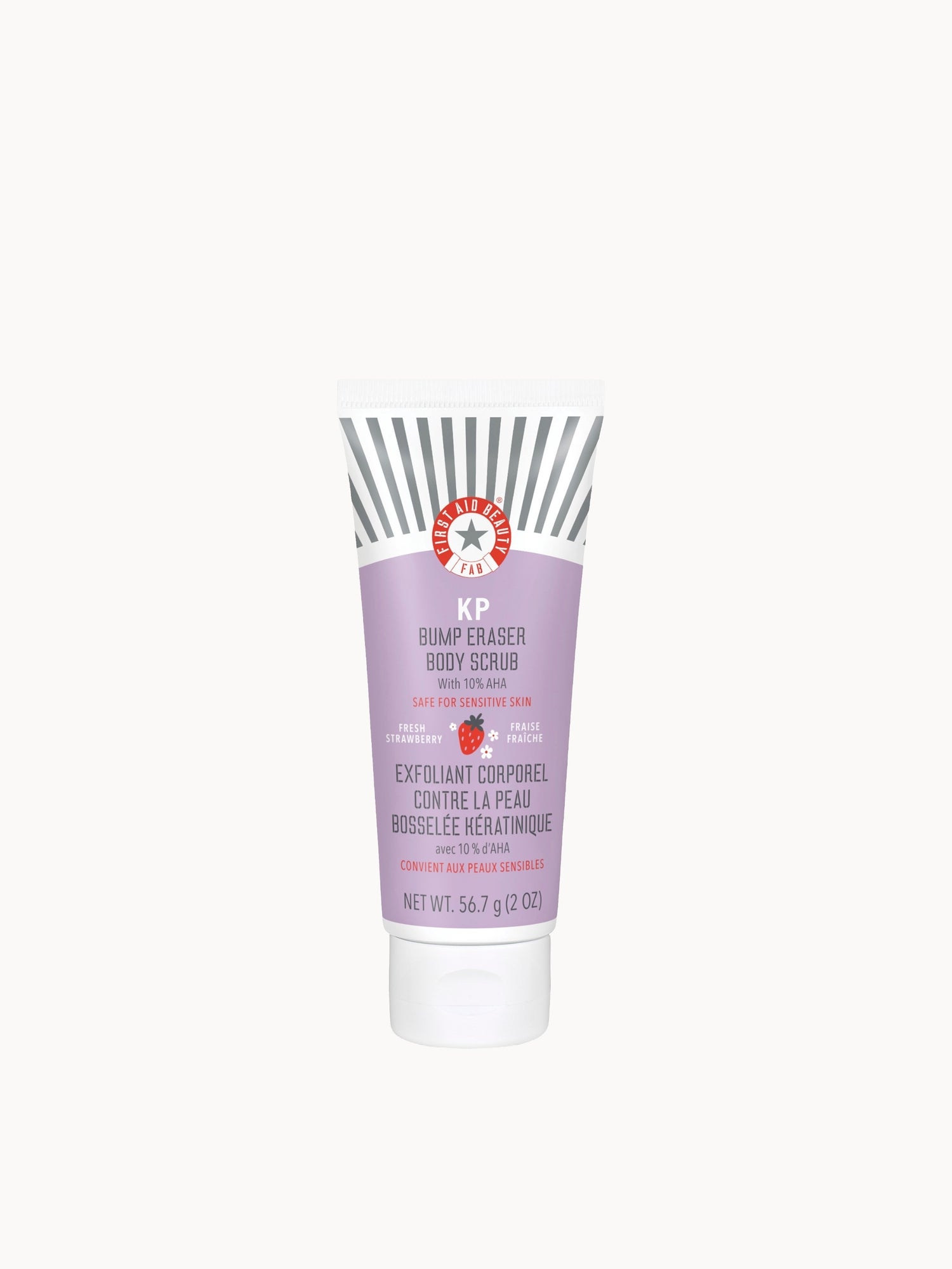 First Aid Beauty First Aid Beauty KP Bump Eraser Fresh Strawberry Body Scrub with 10% AHA 56.7g