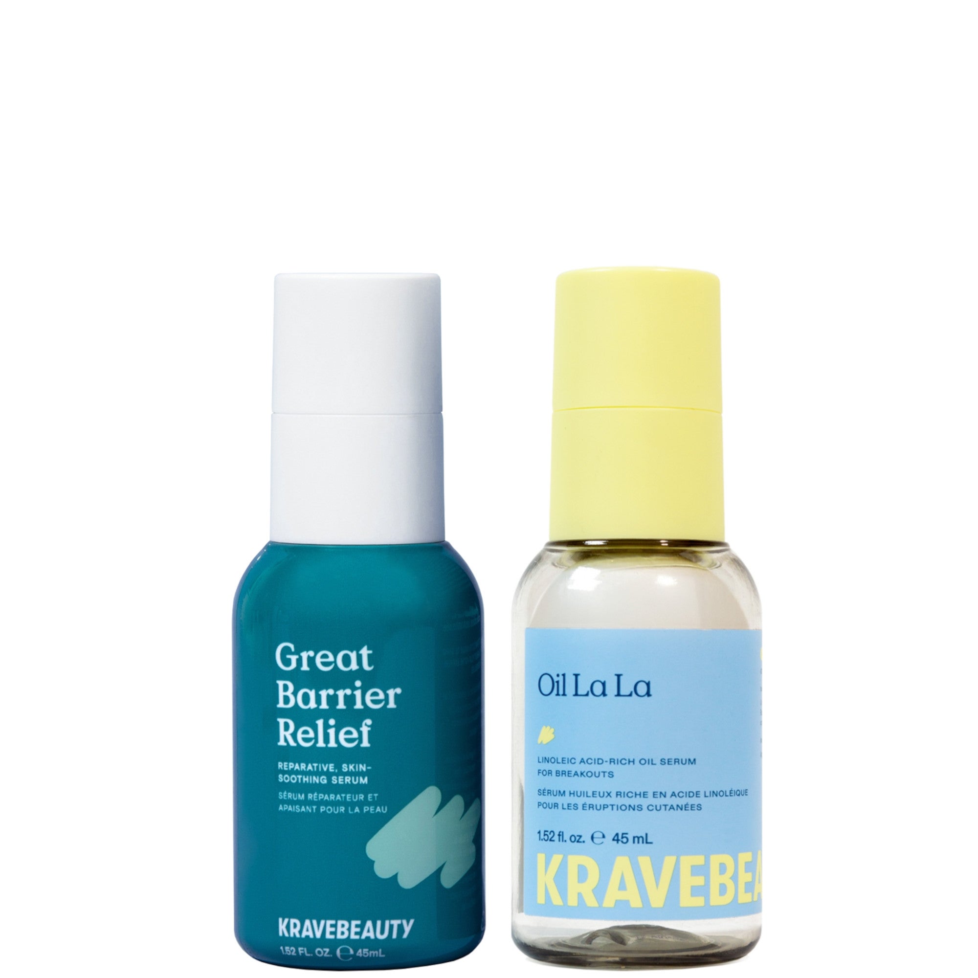 KraveBeauty Great Barrier Relief and Oil La La Bundle | Cult Beauty
