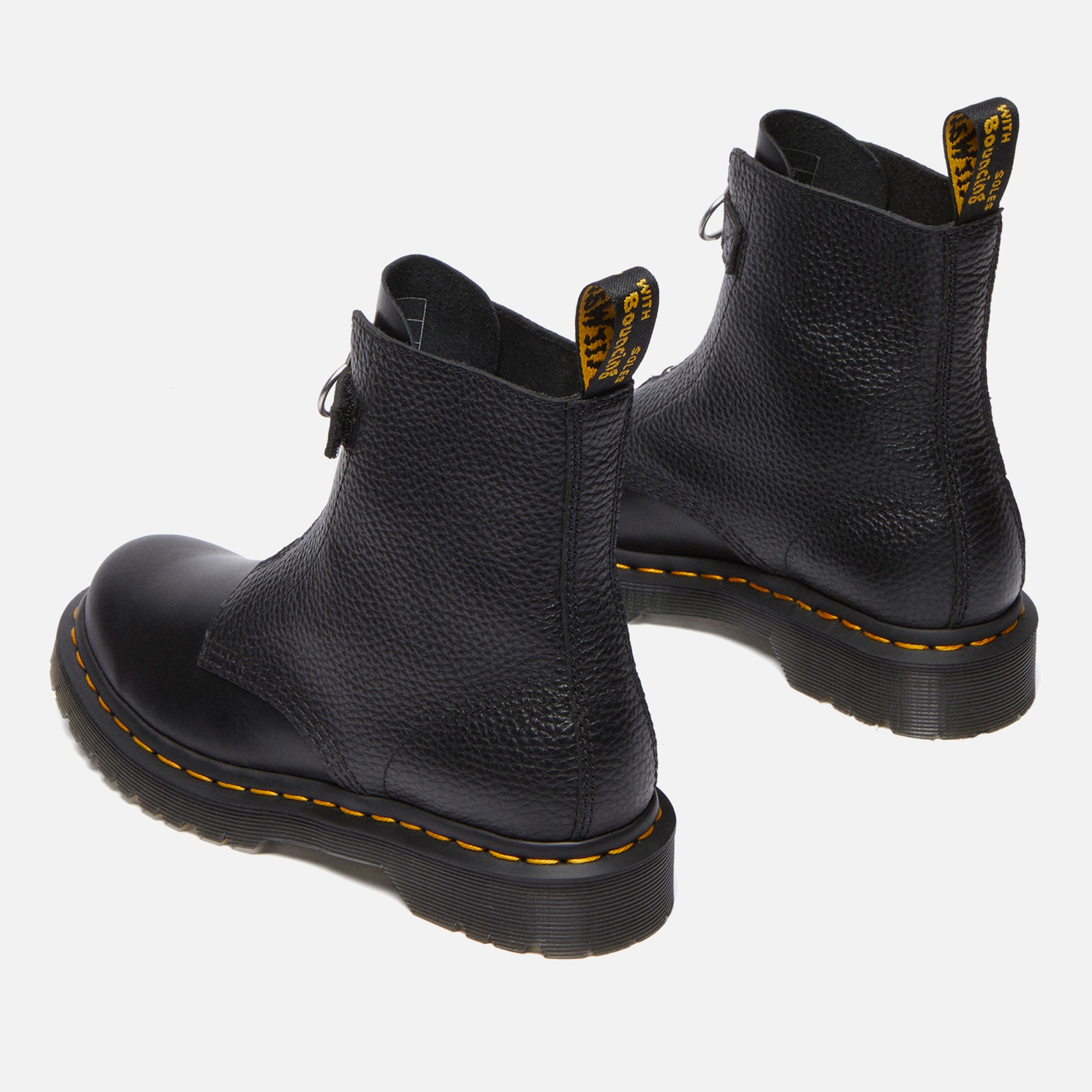 Dr. Martens Women's 1460 Pascal Front Zip Leather Boots - UK
