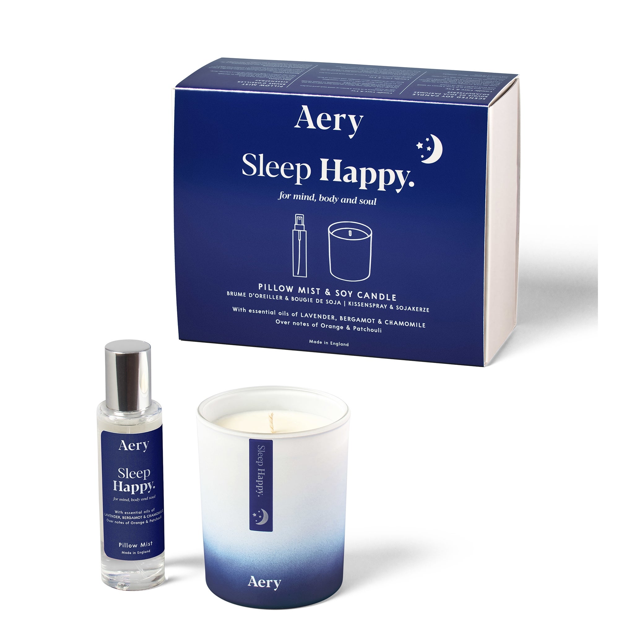 AERY Sleep Happy Duo Multi Gift Set | LOOKFANTASTIC