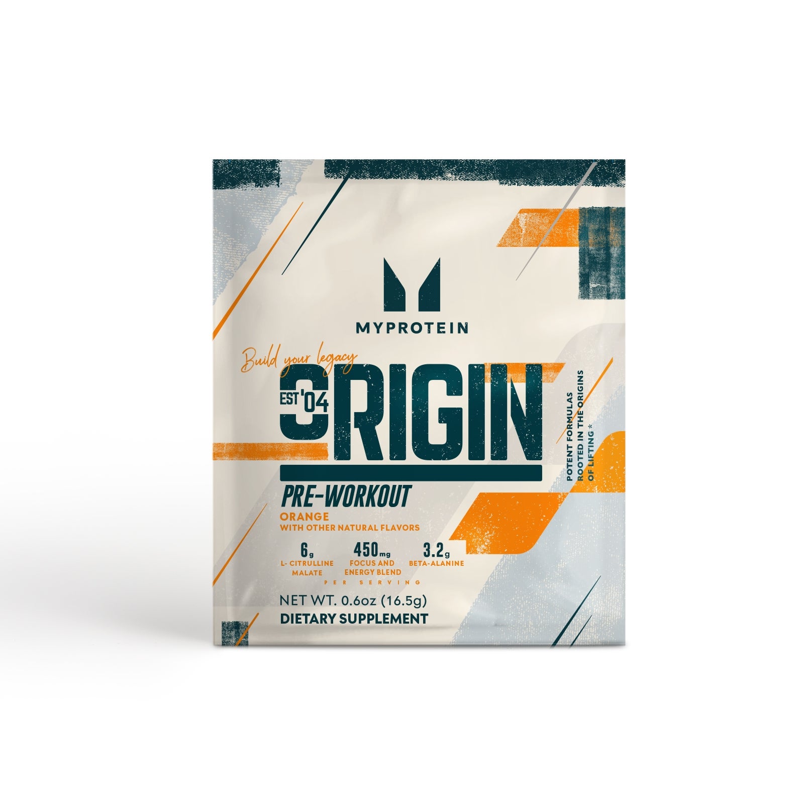 Origin Pre-Workout Sample