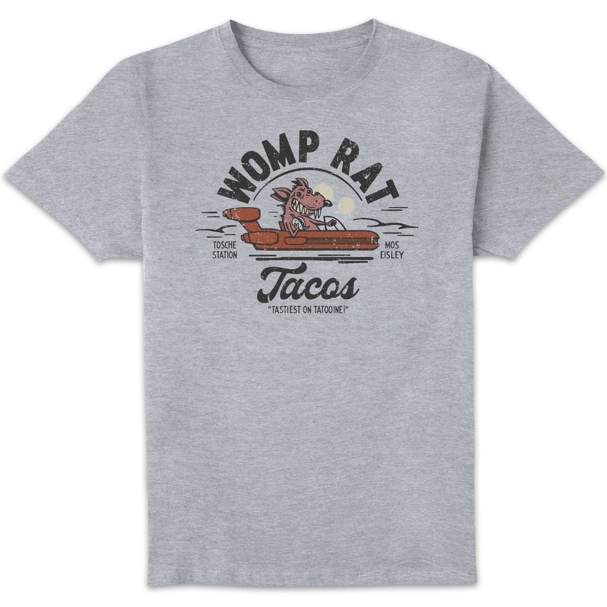 Target Womp Rats Star Wars Womp Rat Tacos Unisex T-Shirt - Grey - S | Zavvi Ireland