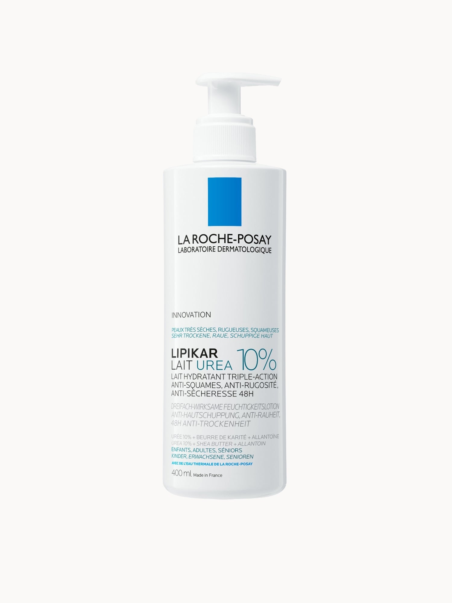 La Roche-Posay Lipikar Urea 10% Roughness Smoothing Lotion 400ml