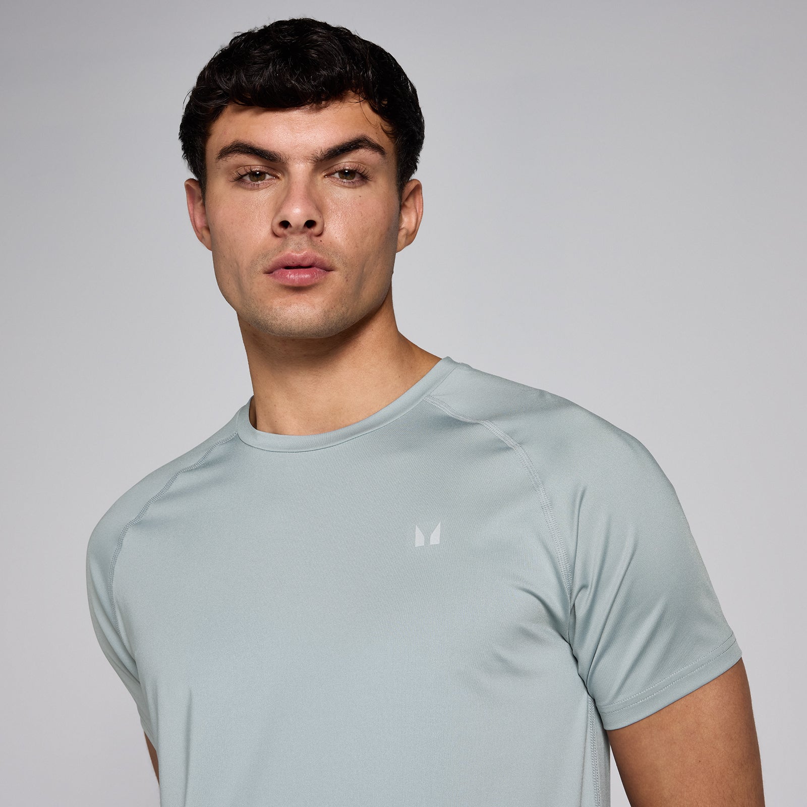 TOM TAILOR Uomini Maglietta Basic con logo stampato