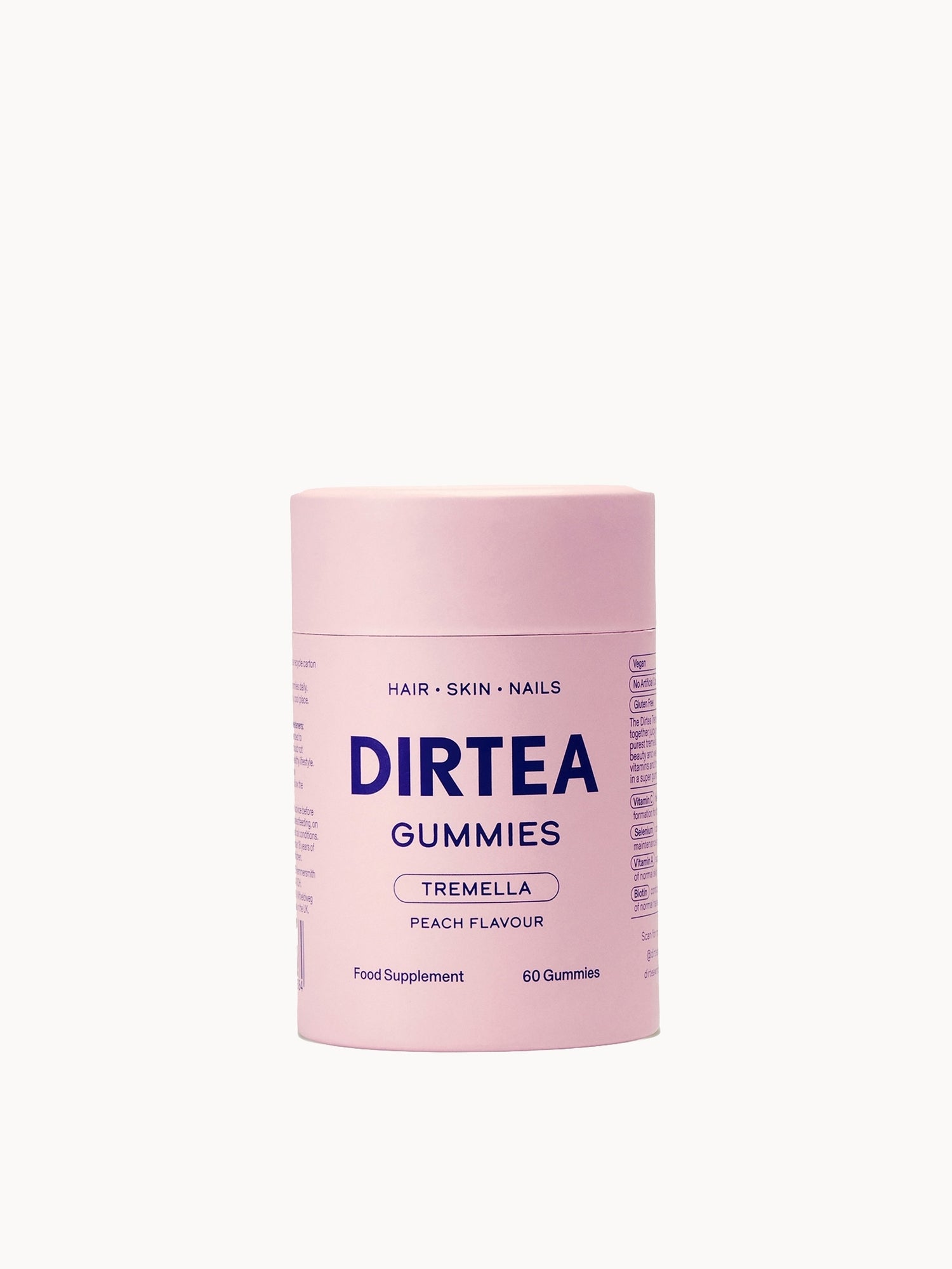 DIRTEA Gummies Tremella Peach Flavour 180g