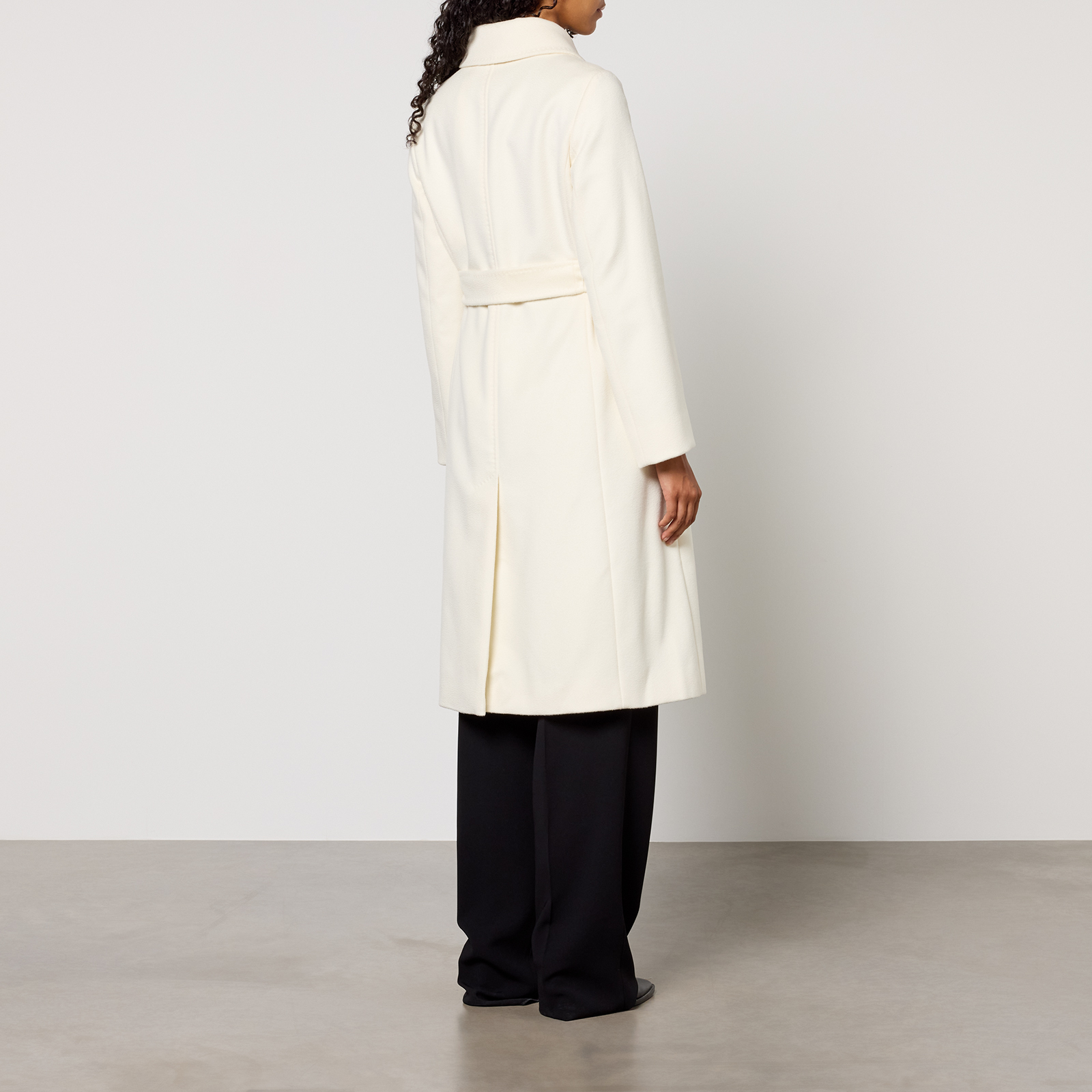 Max Mara Studio Bcollag Virgin Wool Coat - 12 | Coggles