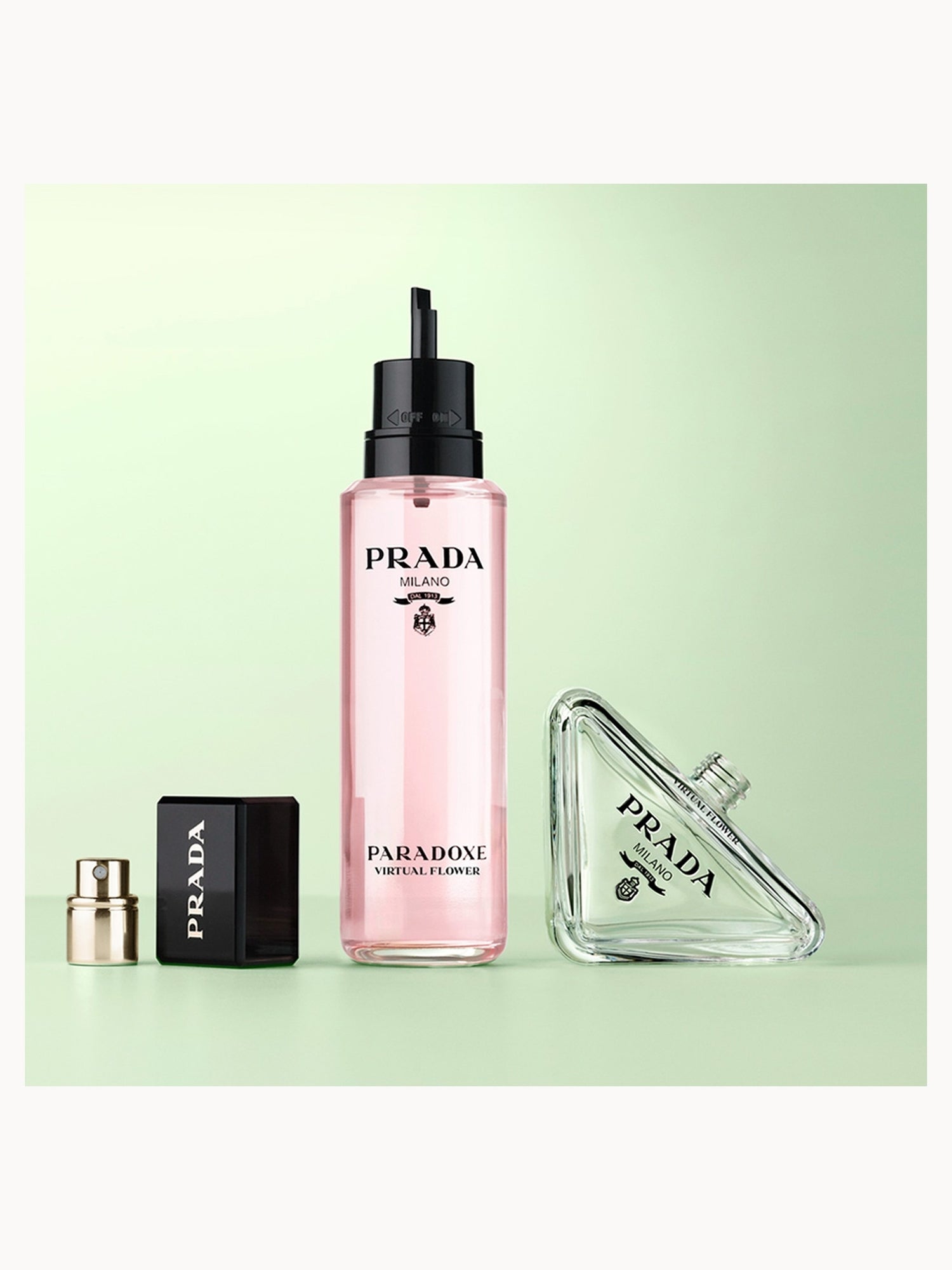 【PRADA】Paradoxe Refill 100ml Prada Paradoxe Virtual Flower Eau de Parfum Refill 100ml (Worth