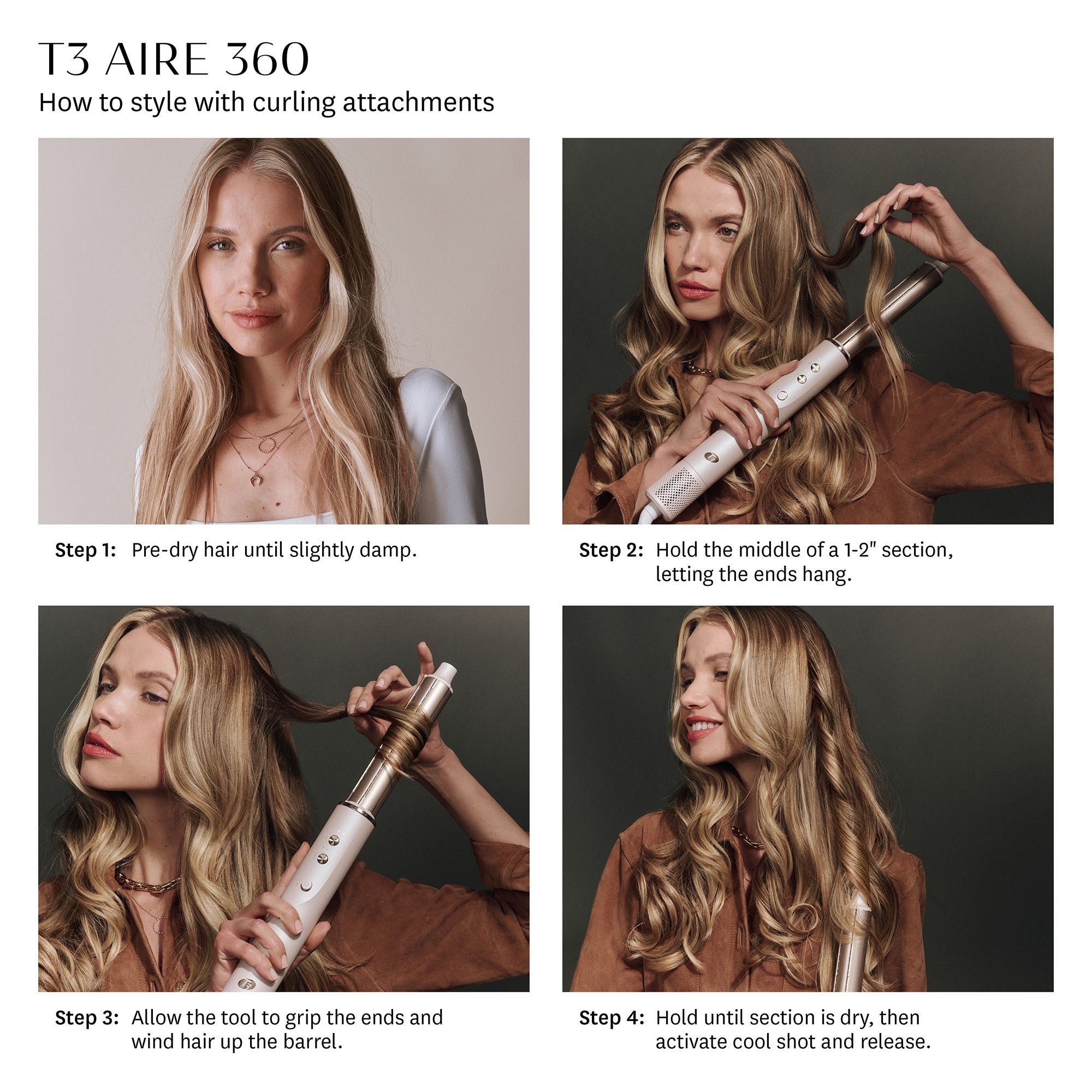 T3 Aire 360 Ceramic Air Styler Blowout Kit Dermstore