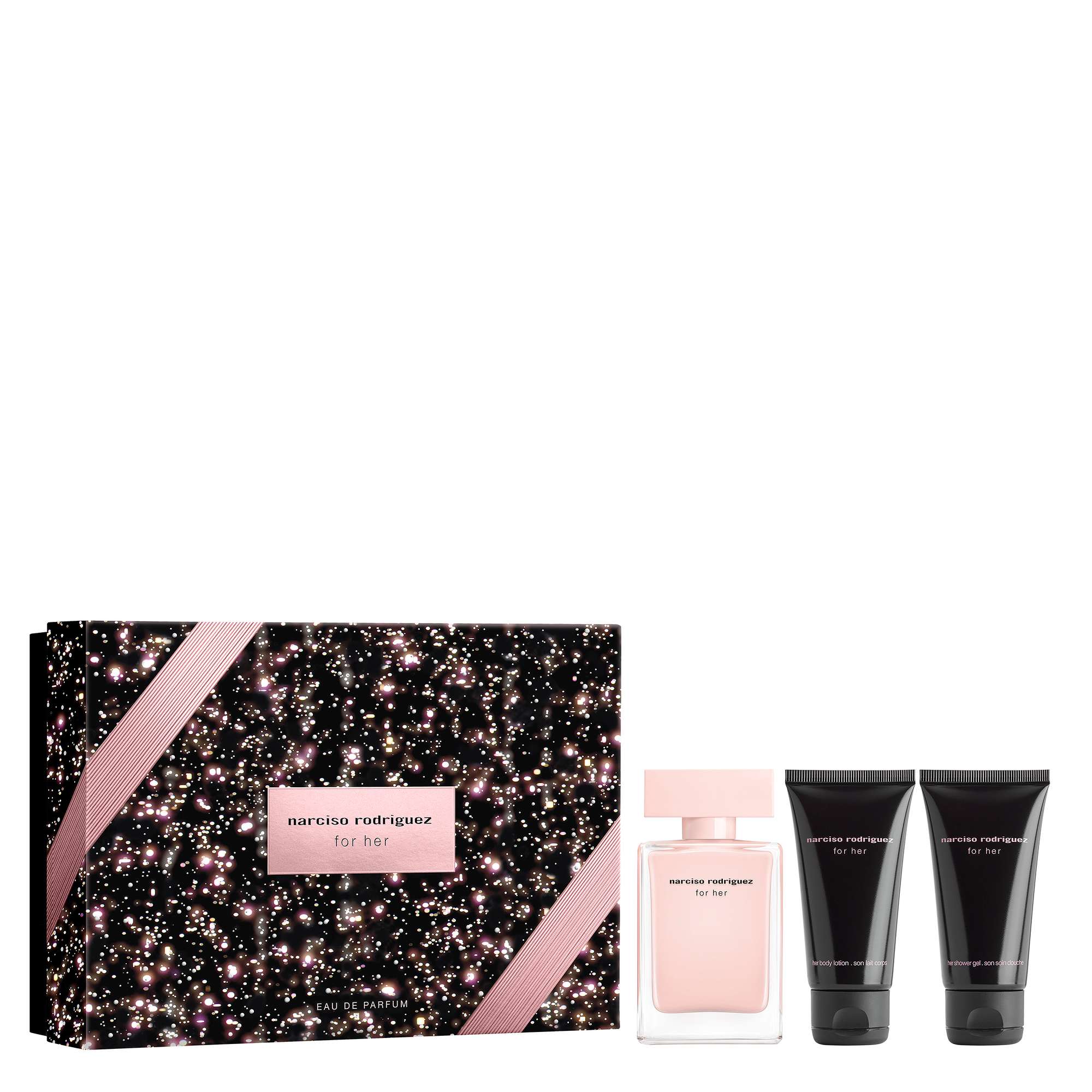Narciso Rodriguez For Her Eau de Parfum Spray 50ml Gift Set