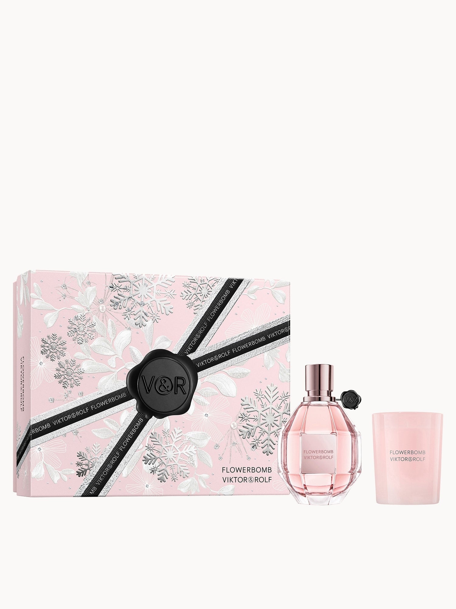 Viktor & Rolf Flowerbomb Eau De Parfum 100ml Candle Gift Set