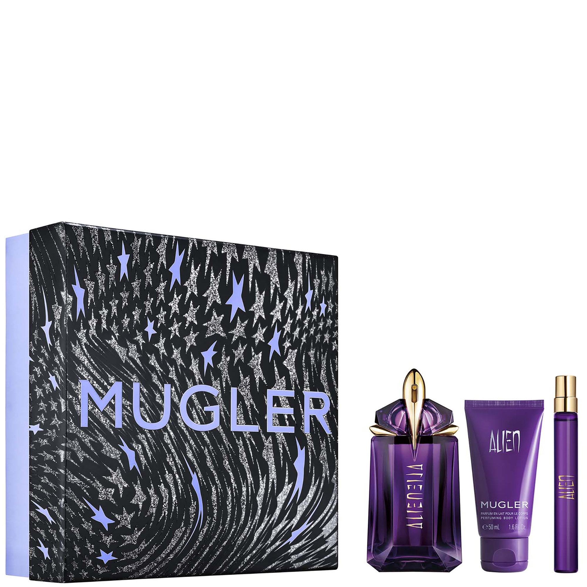 MUGLER Alien Eau De Parfum 60ml Gift Set LOOKFANTASTIC