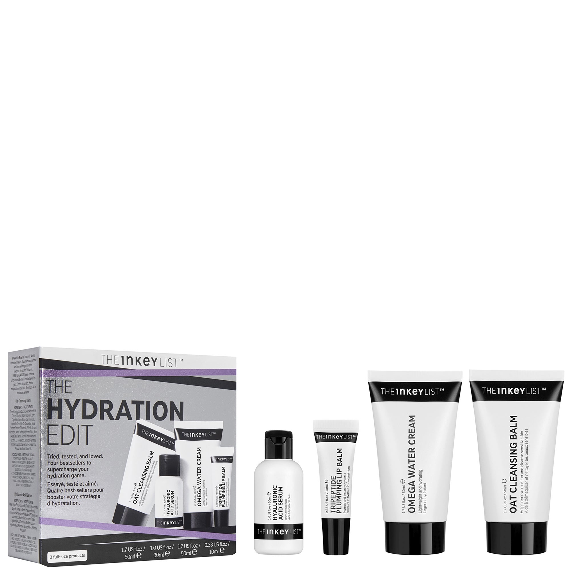 The INKEY List The Hydration Edit | LOOKFANTASTIC