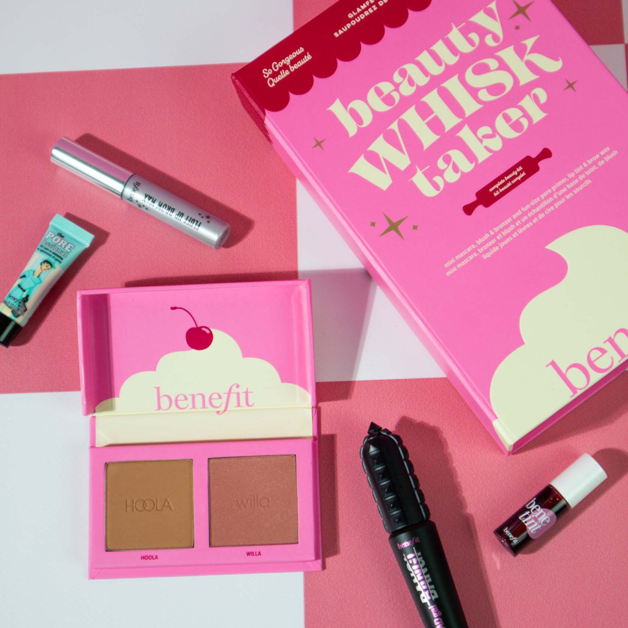 benefit Beauty Whisk Taker Palette for Brows, Complexion, Eyes and
