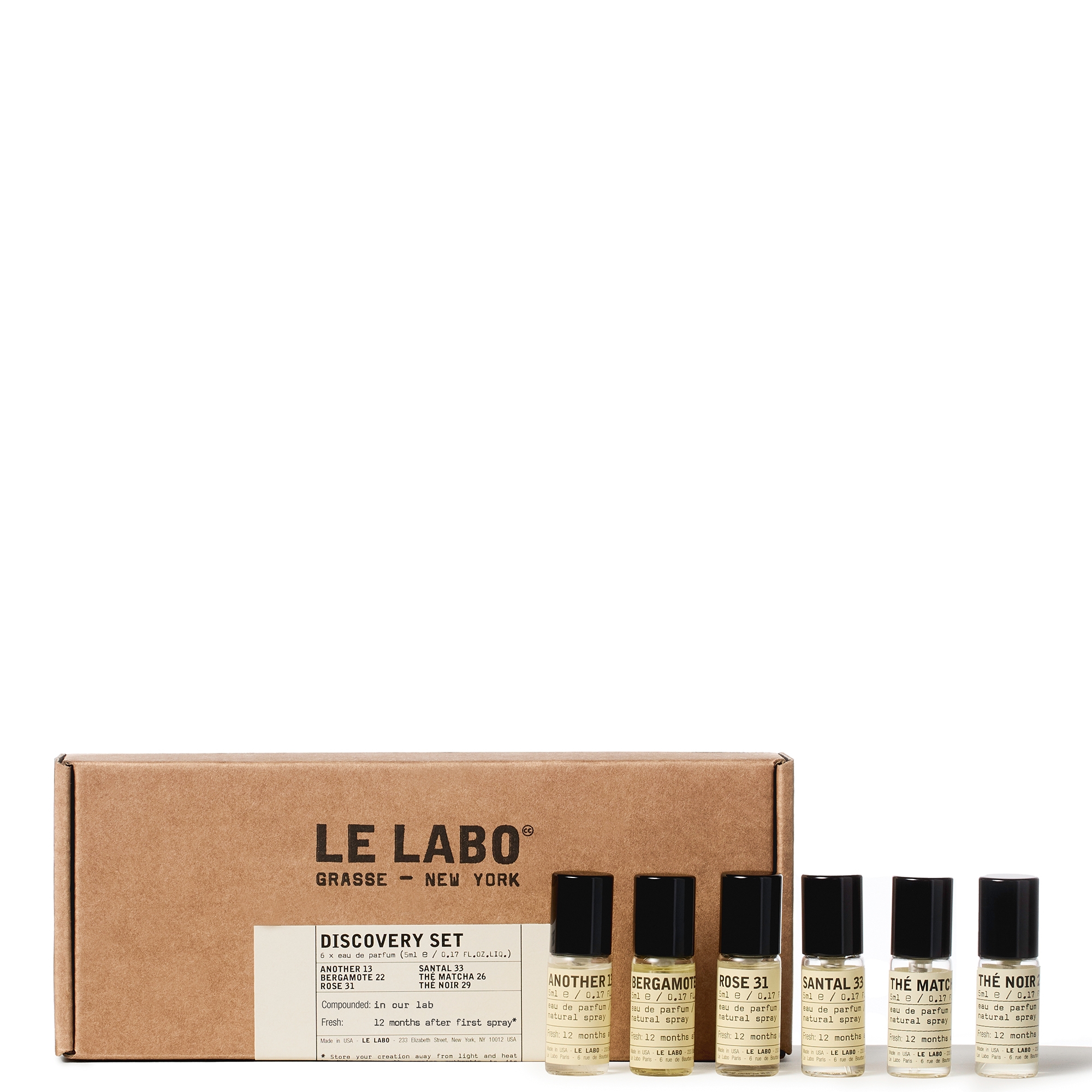 Le Labo EDP Discovery Set 6x5ml | Cult Beauty