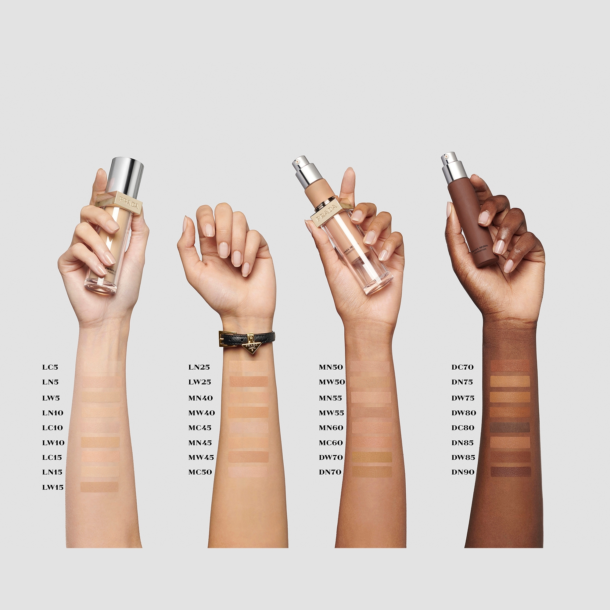 Prada Reveal Skin Optimising Foundation Refill 30ml (Various Prada Reveal Skin Optimising Foundation Refill 30ml (Various