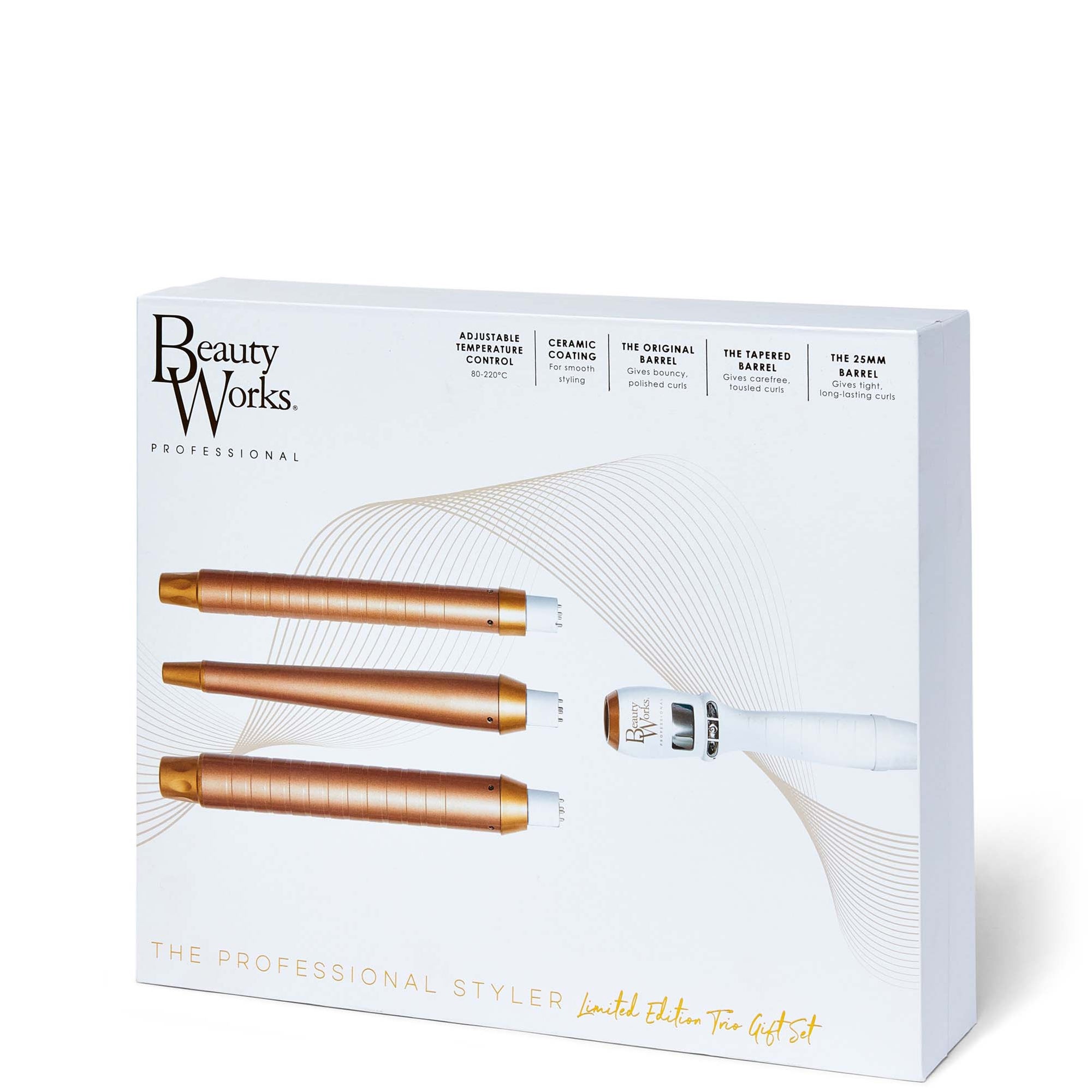 Exclusive Beauty Works Trio Styler Gift Set (Worth £145