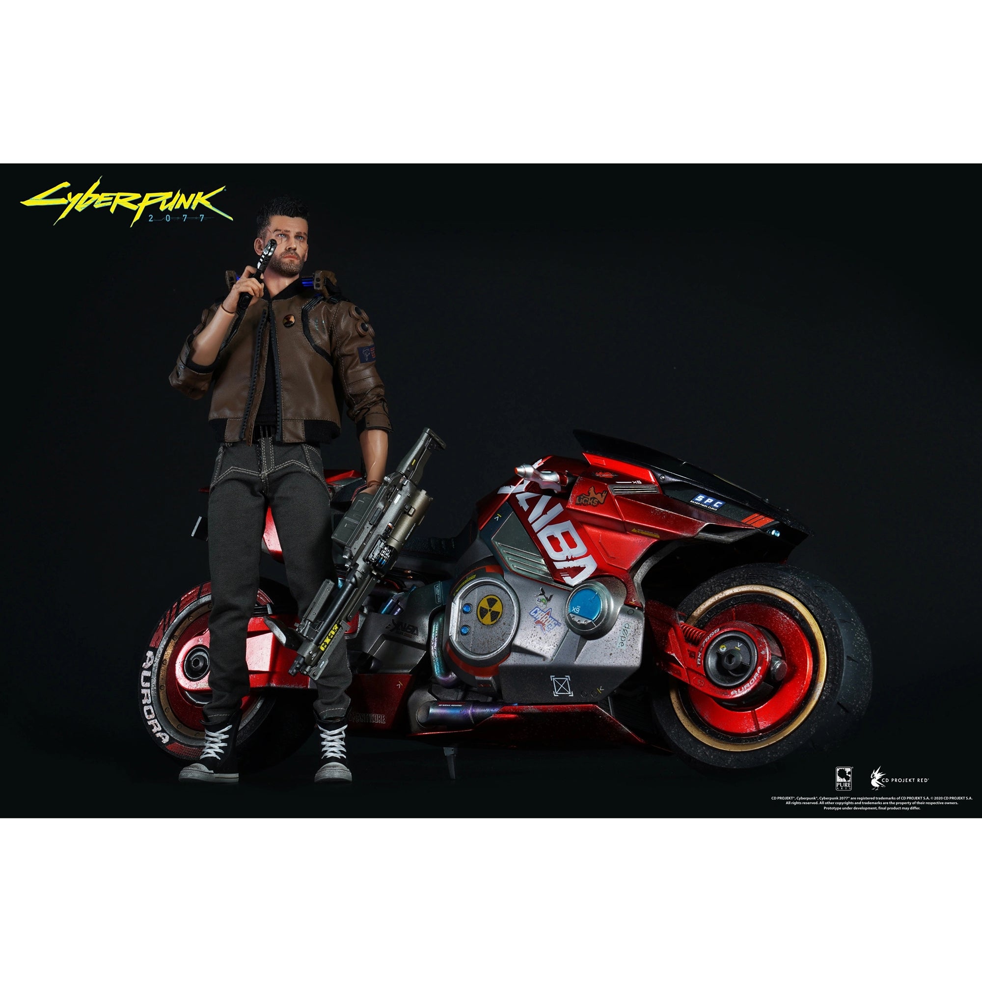 PureArts Cyberpunk 2077 Yaiba Kusanagi 1/6 Scale Articulated Male