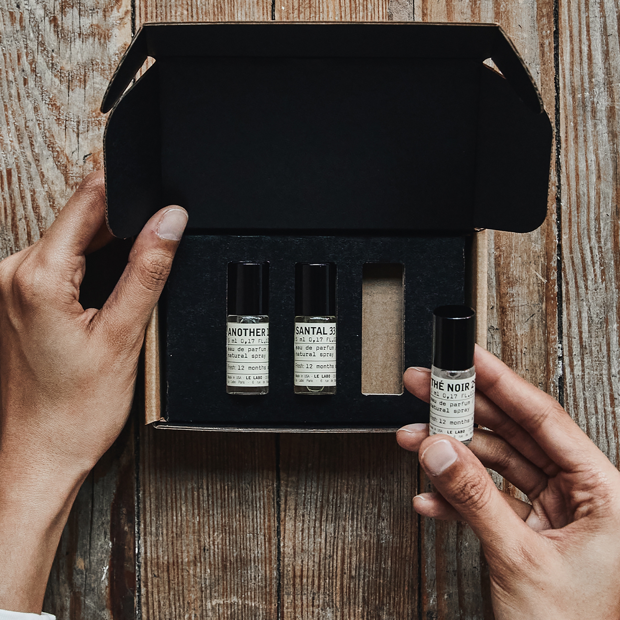 LE LABO DISCOVERY SET 3×5ml Le Labo Discovery Set 3 x 5ml | Cult Beauty