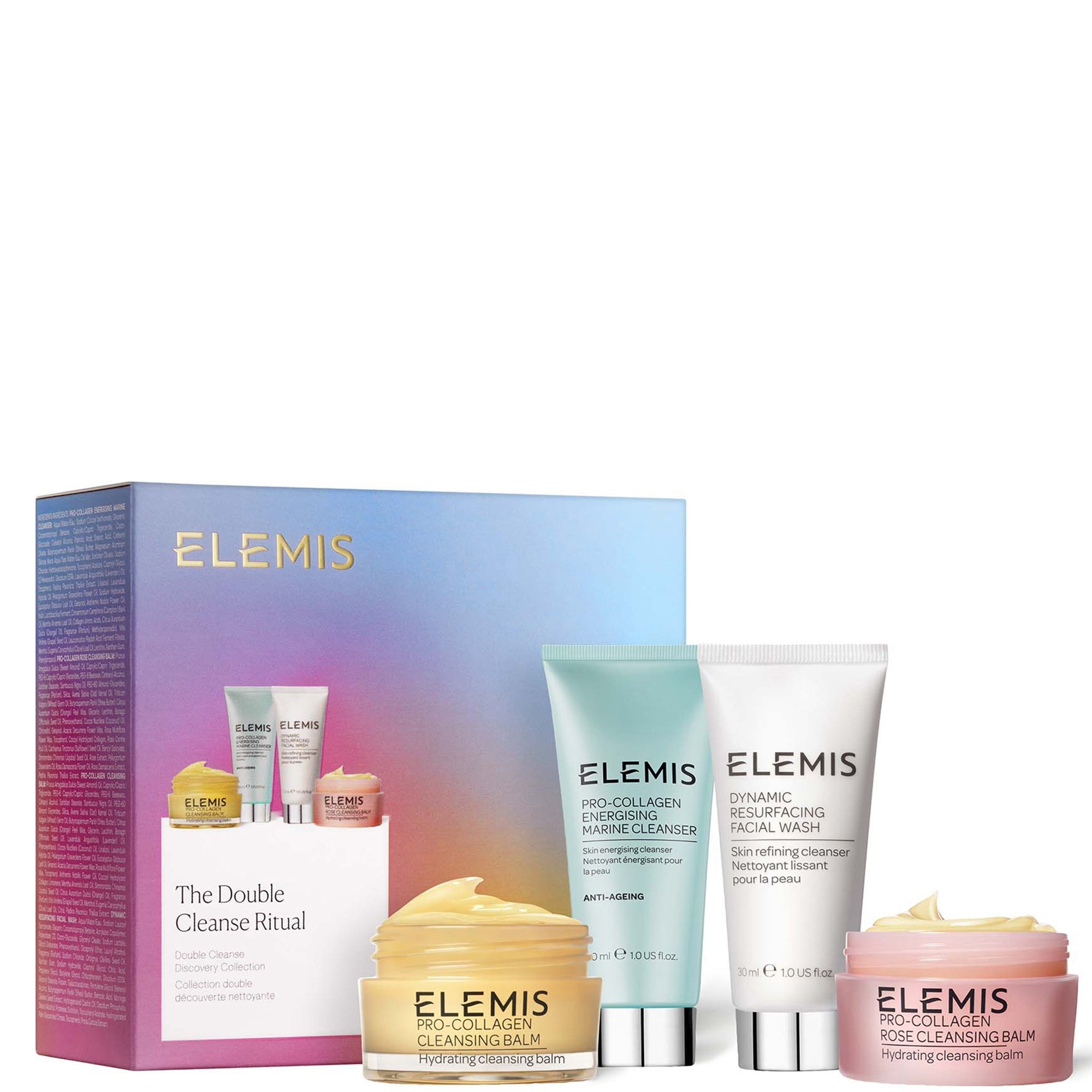 Elemis The Double Cleanse Ritual Kit (Worth $65.00) | Dermstore