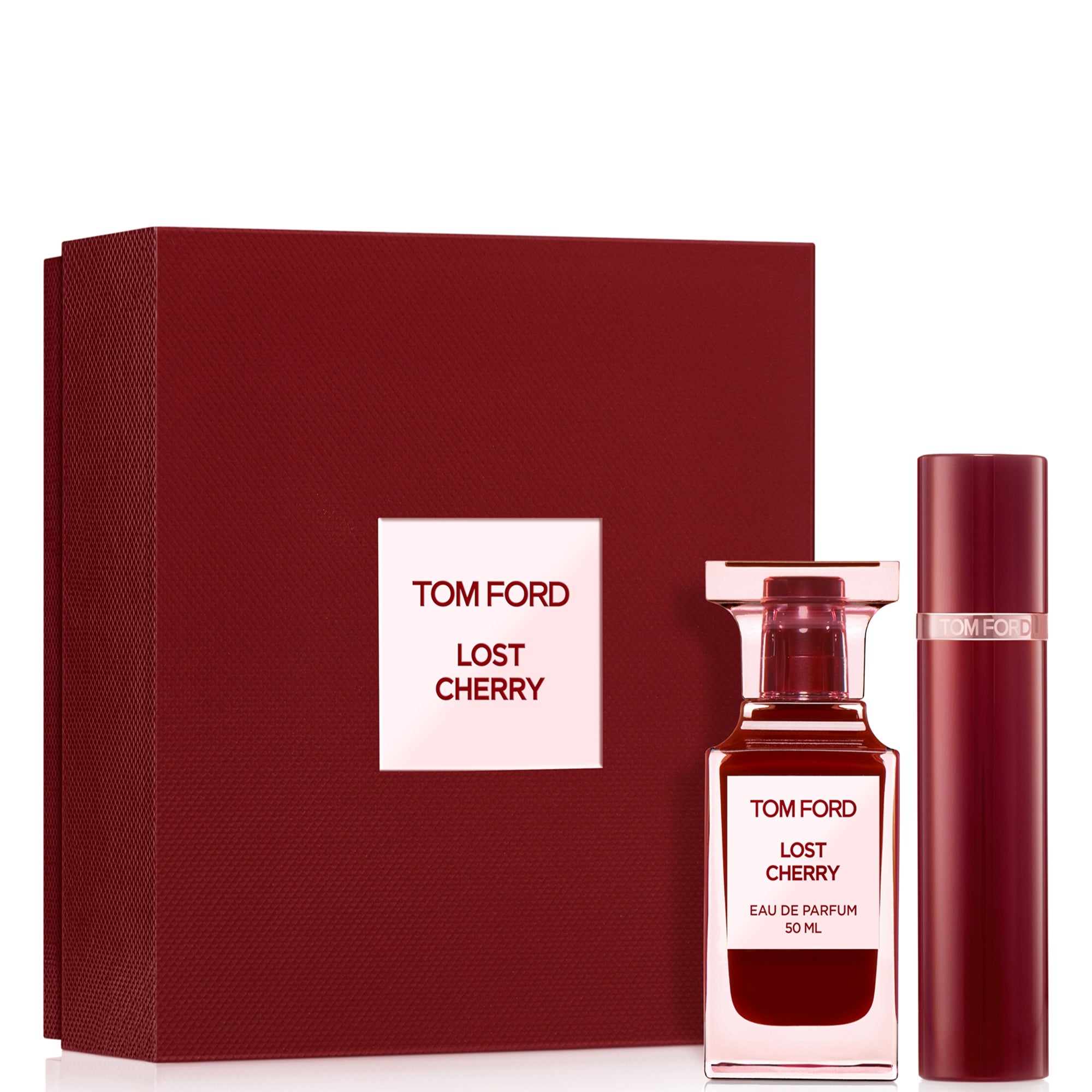 TOM FORD LOST CHERRY 10ml ギフトバッグ付き Tom Ford Lost Cherry Eau de Parfum Set | LOOKFANTASTIC