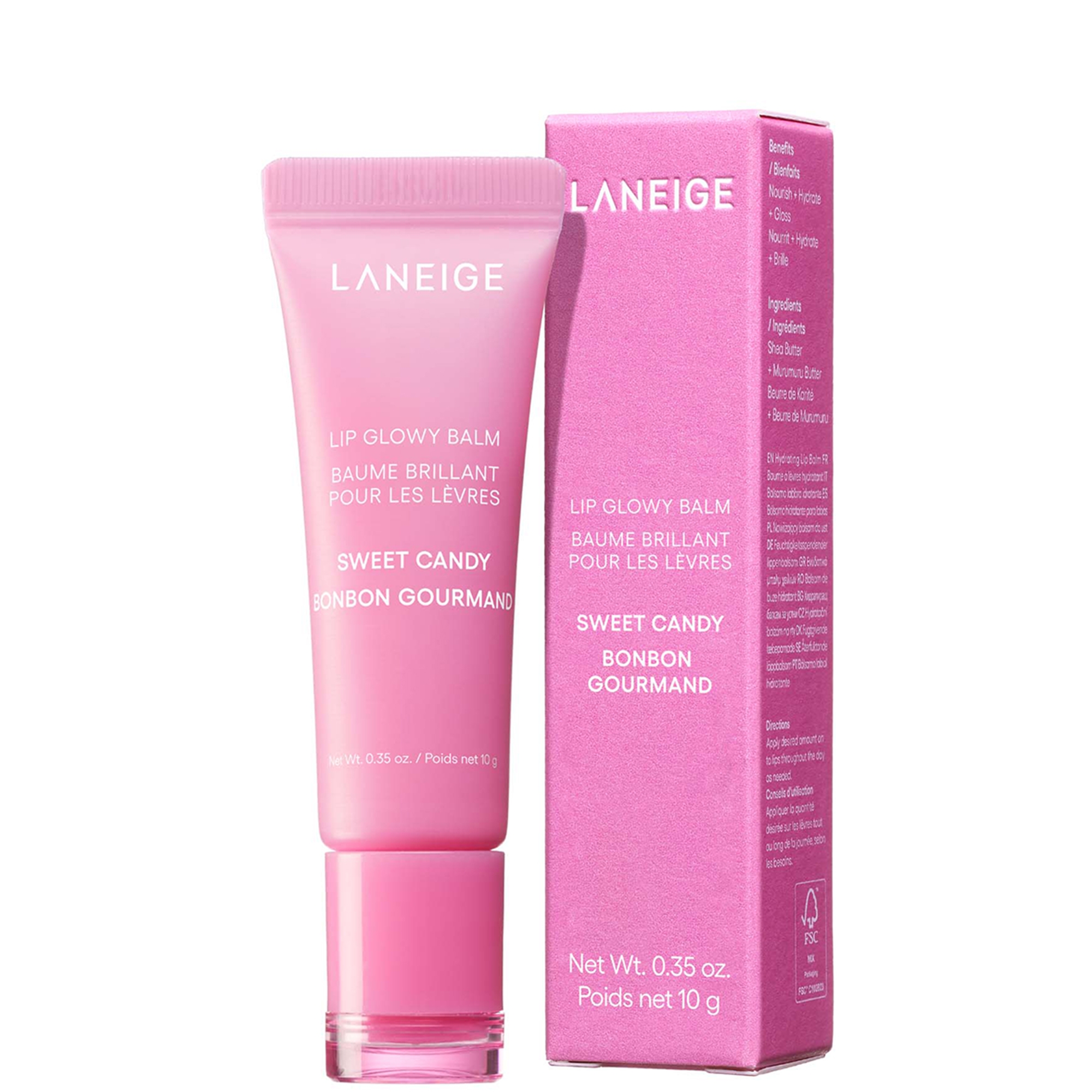 LANEIGE Lip Glowy Balm - Sweet Candy 10g | Cult Beauty