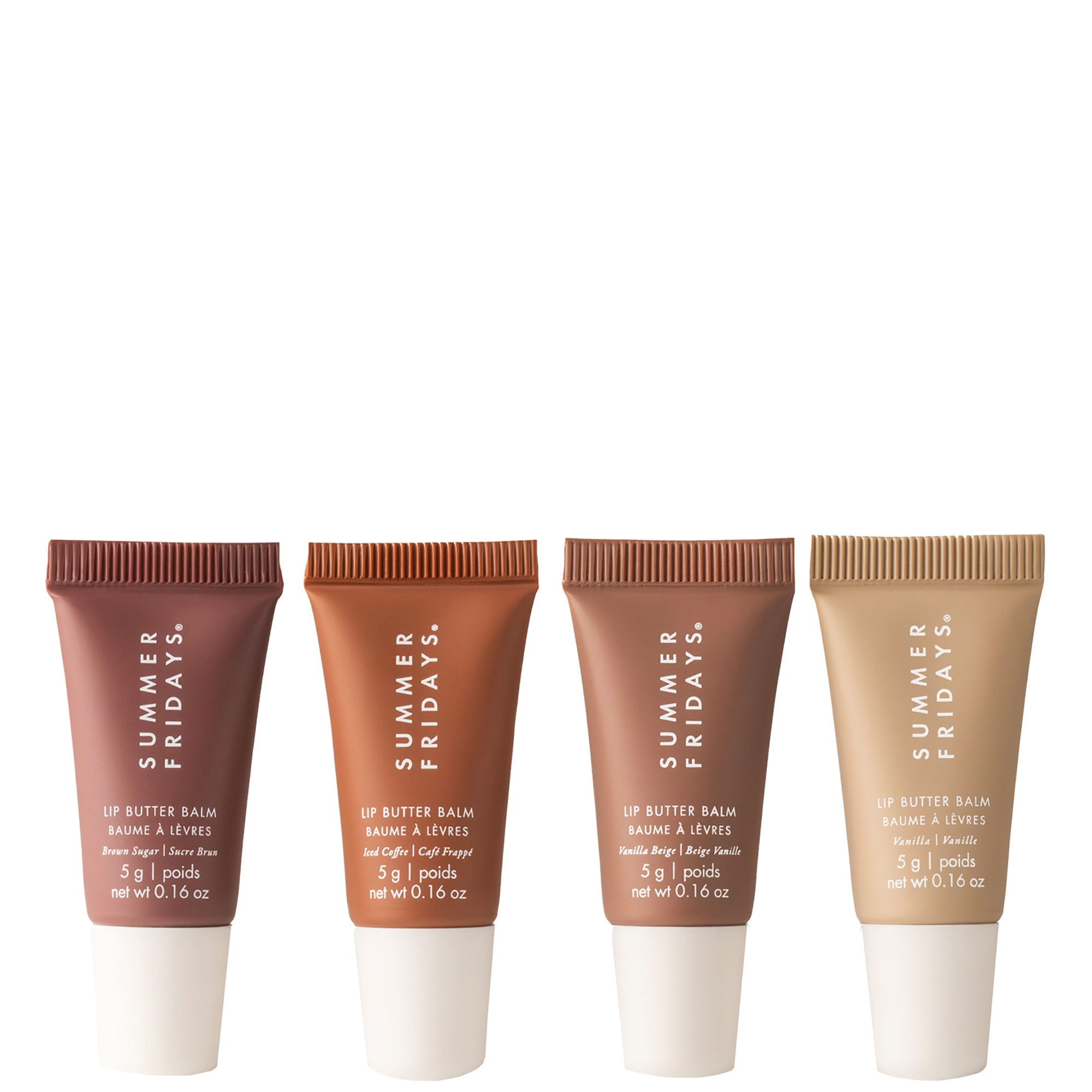 SUMMER FRIDAYS ミニ ニュートラル リップ バター バーム セット Summer Fridays The Mini Neutrals Lip Butter Balm Set – Besti
