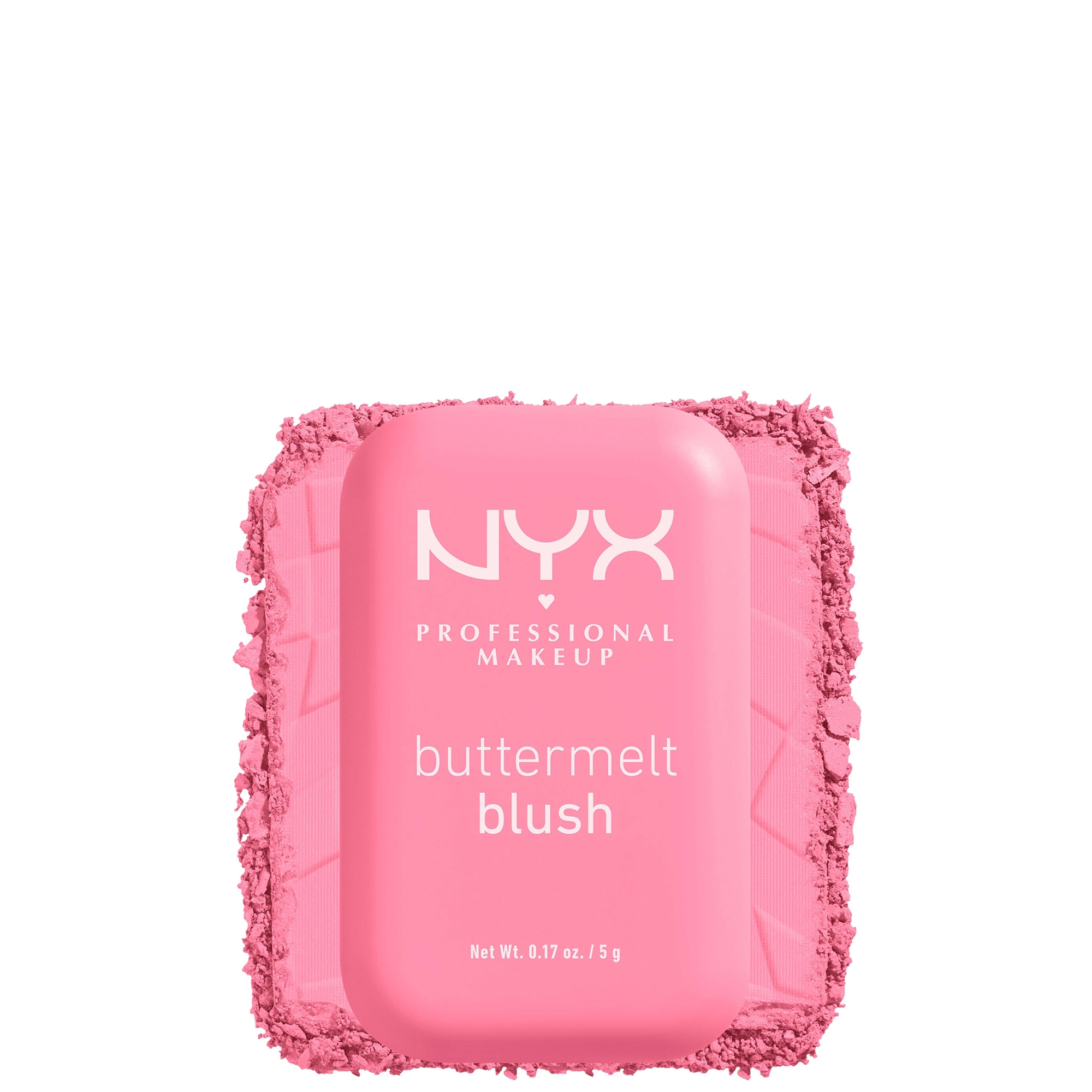 NYX Professional Makeup Buttermelt Powder Blush, up to 12H Wear, Fade and Transfer Resistant - Butta Together | CultBeauty