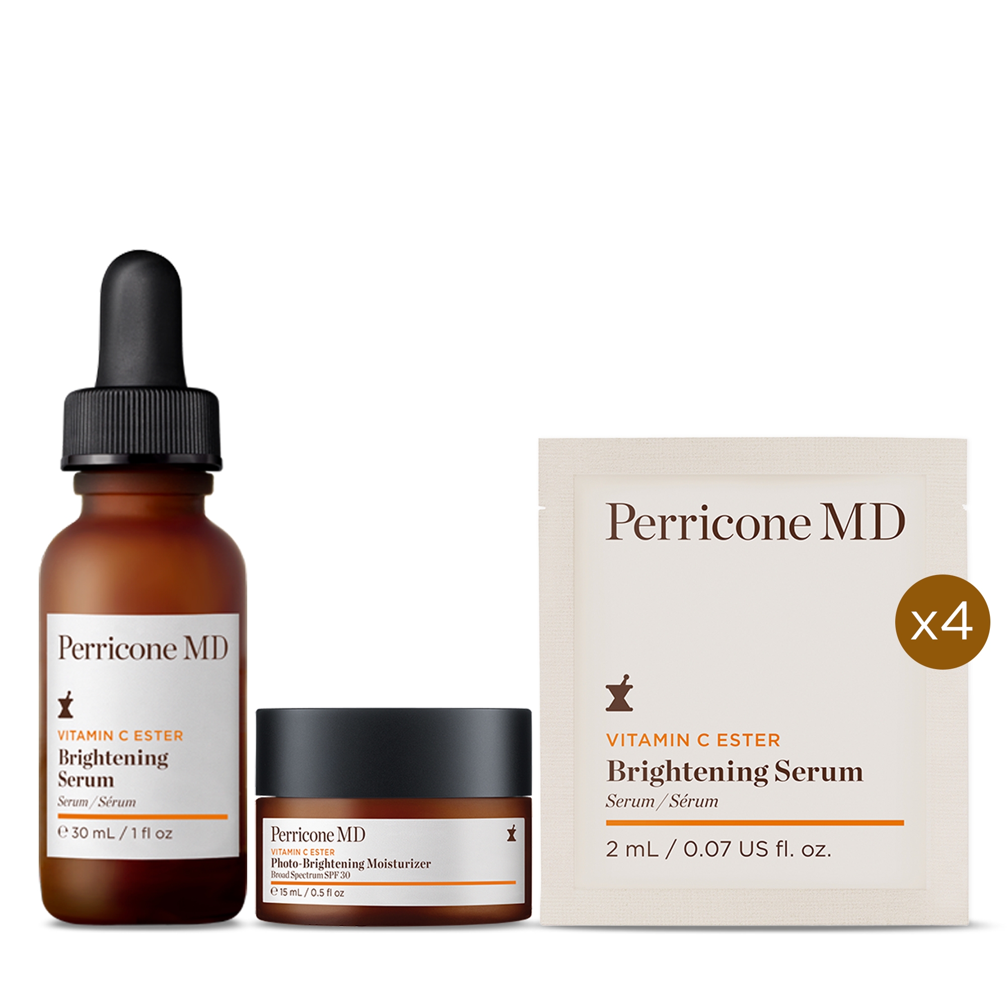 2 x deals Perricone brightening serum