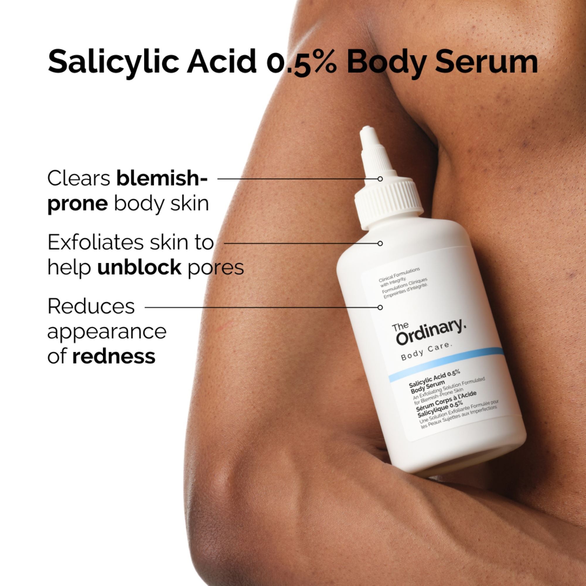 The Ordinary Salicylic Acid 0.5% Body Serum 240ml | Cult Beauty