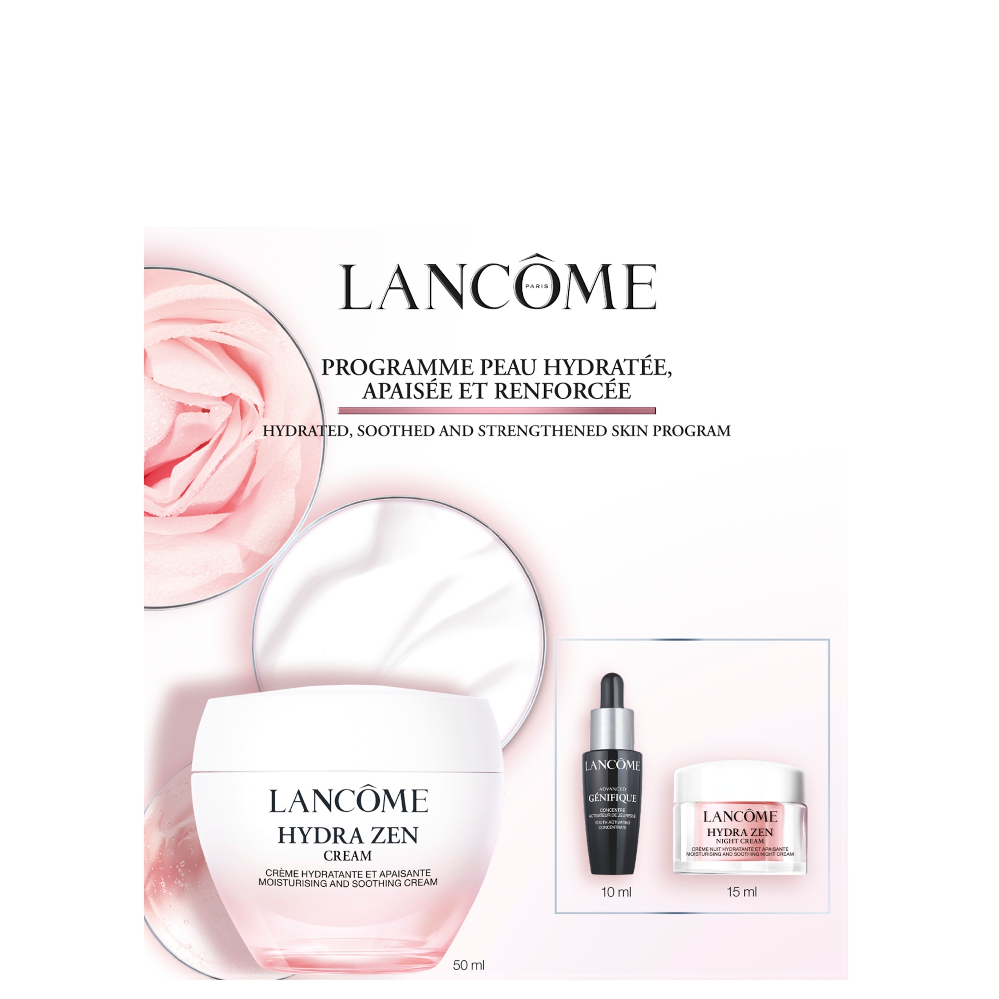 Lancôme Hydra Zen 50ml Skincare Routine Gift Set | LOOKFANTASTIC
