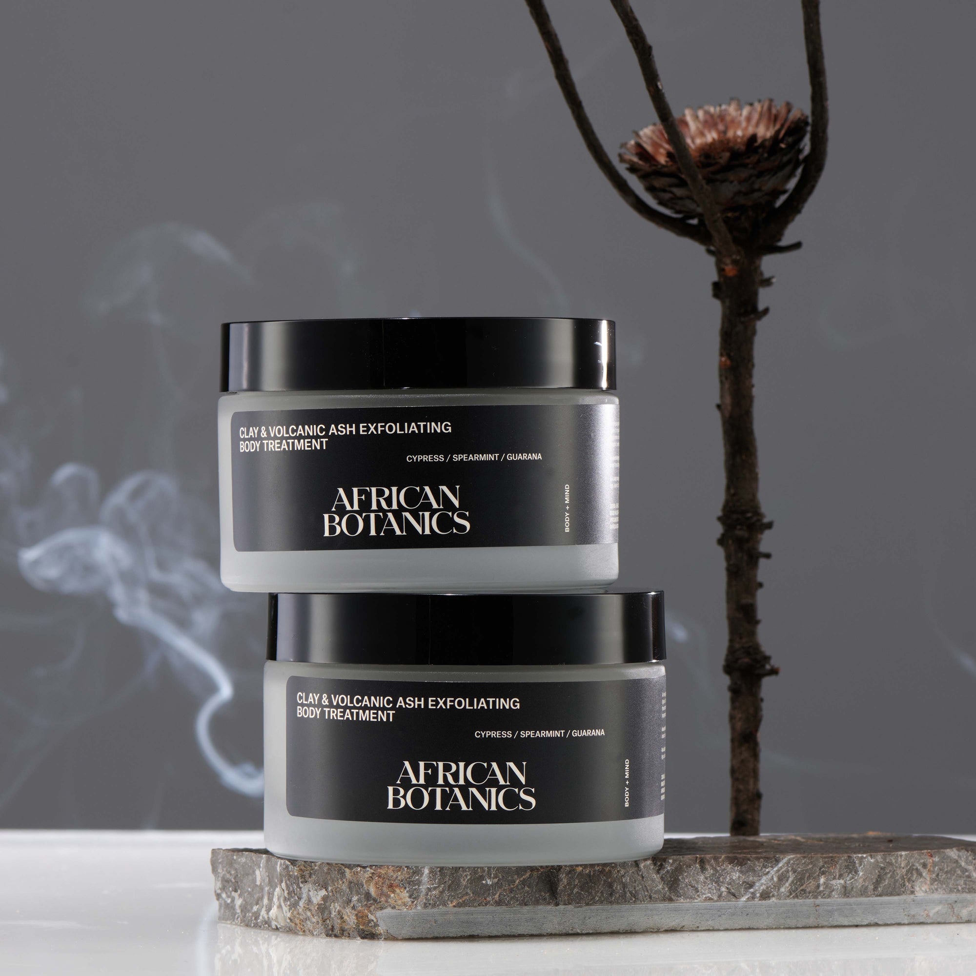African Botanics Clay & Volcanic Ash Exfoliating Body Treatment