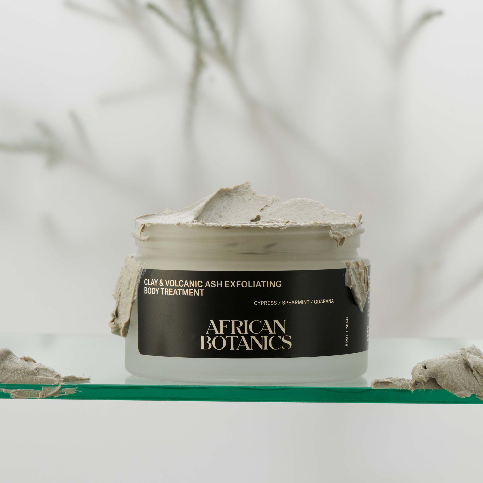 African Botanics Clay & Volcanic Ash Exfoliating Body Treatment