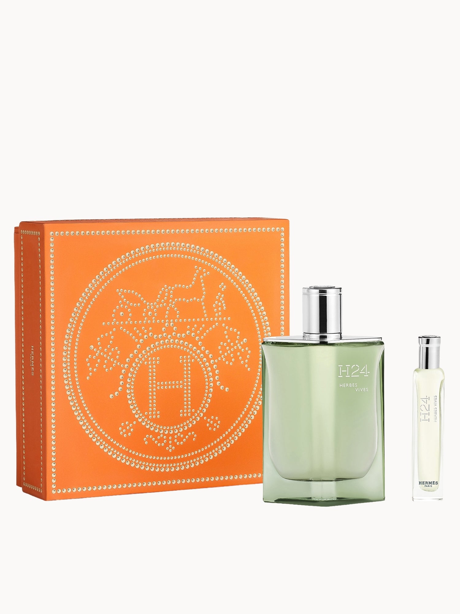 Hermès H24 Herbes Vives Eau de parfum 100ml Gift Set | LOOKFANTASTIC