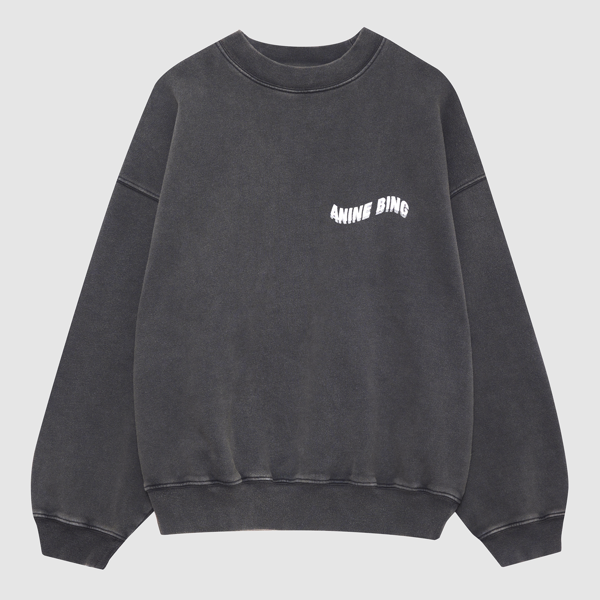 Anine Bing Jaci Daydreams Cotton-Jersey Sweatshirt - XS Anine Bing Jaci Daydreams Cotton-Jersey Sweatshirt - XS