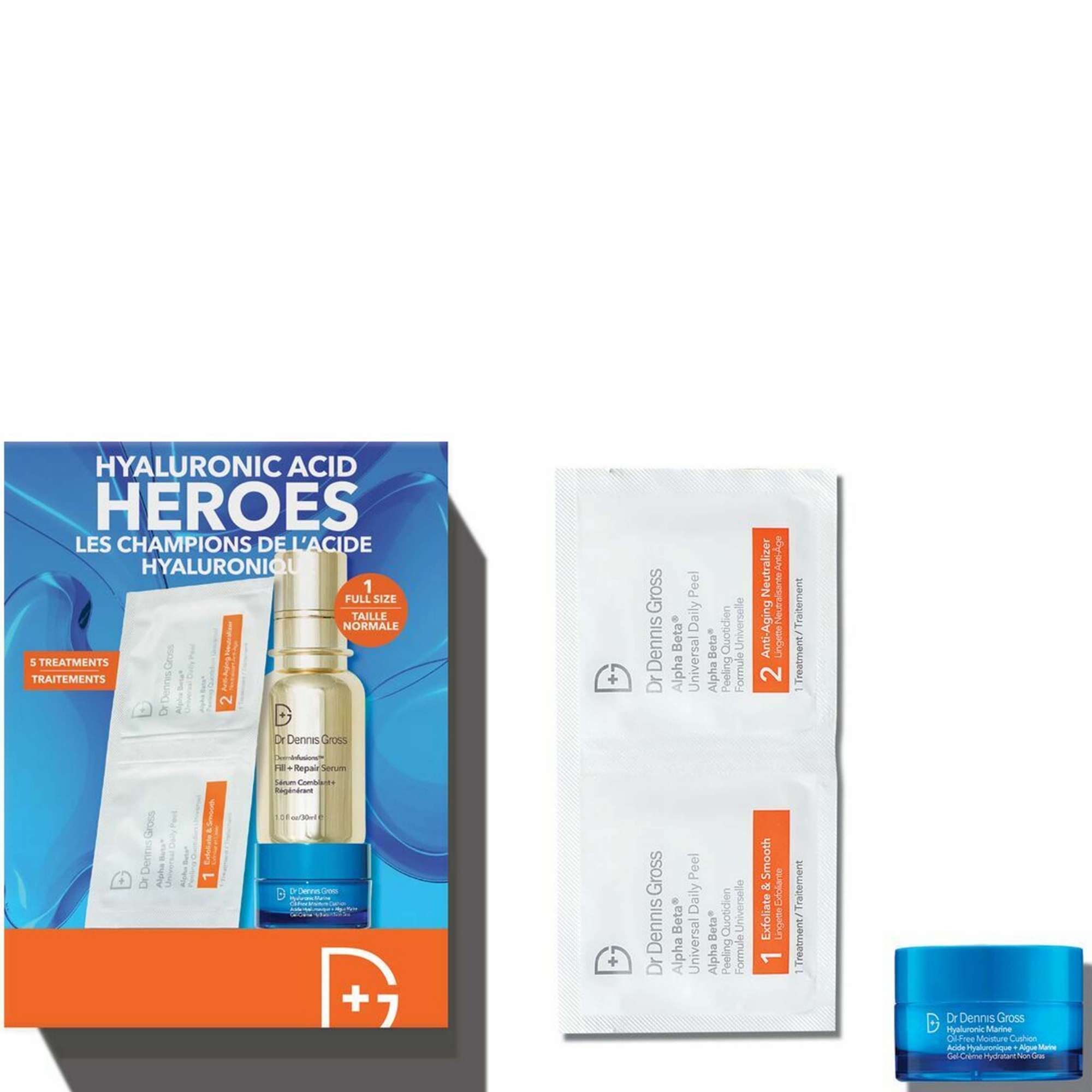 Dr Dennis Gross Skincare Hyaluronic Acid Heroes Kit | Cult Beauty